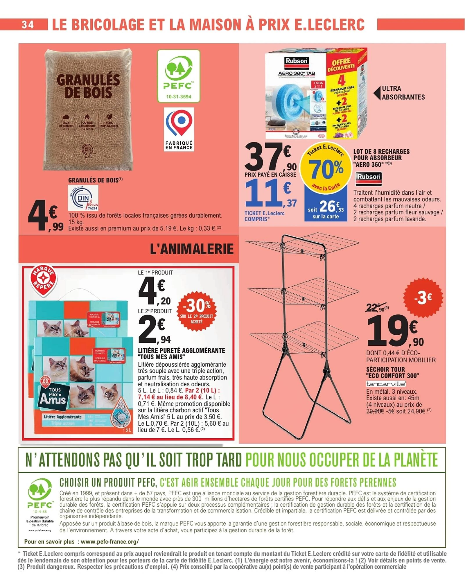 Catalogue E.Leclerc du 13 au 24 octobre 2026, page 34 sur 48
