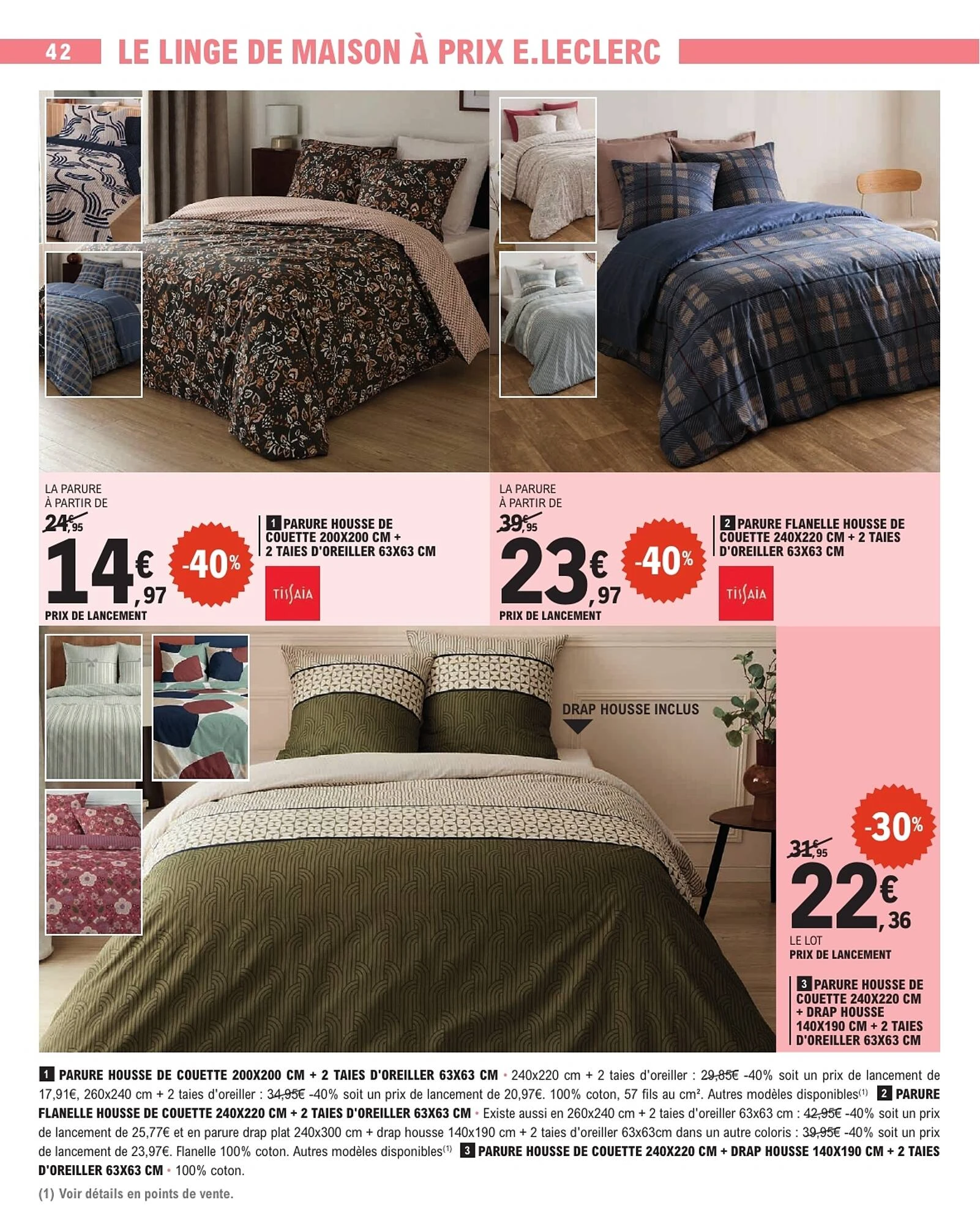 Catalogue E.Leclerc du 13 au 24 octobre 2026, page 42 sur 48