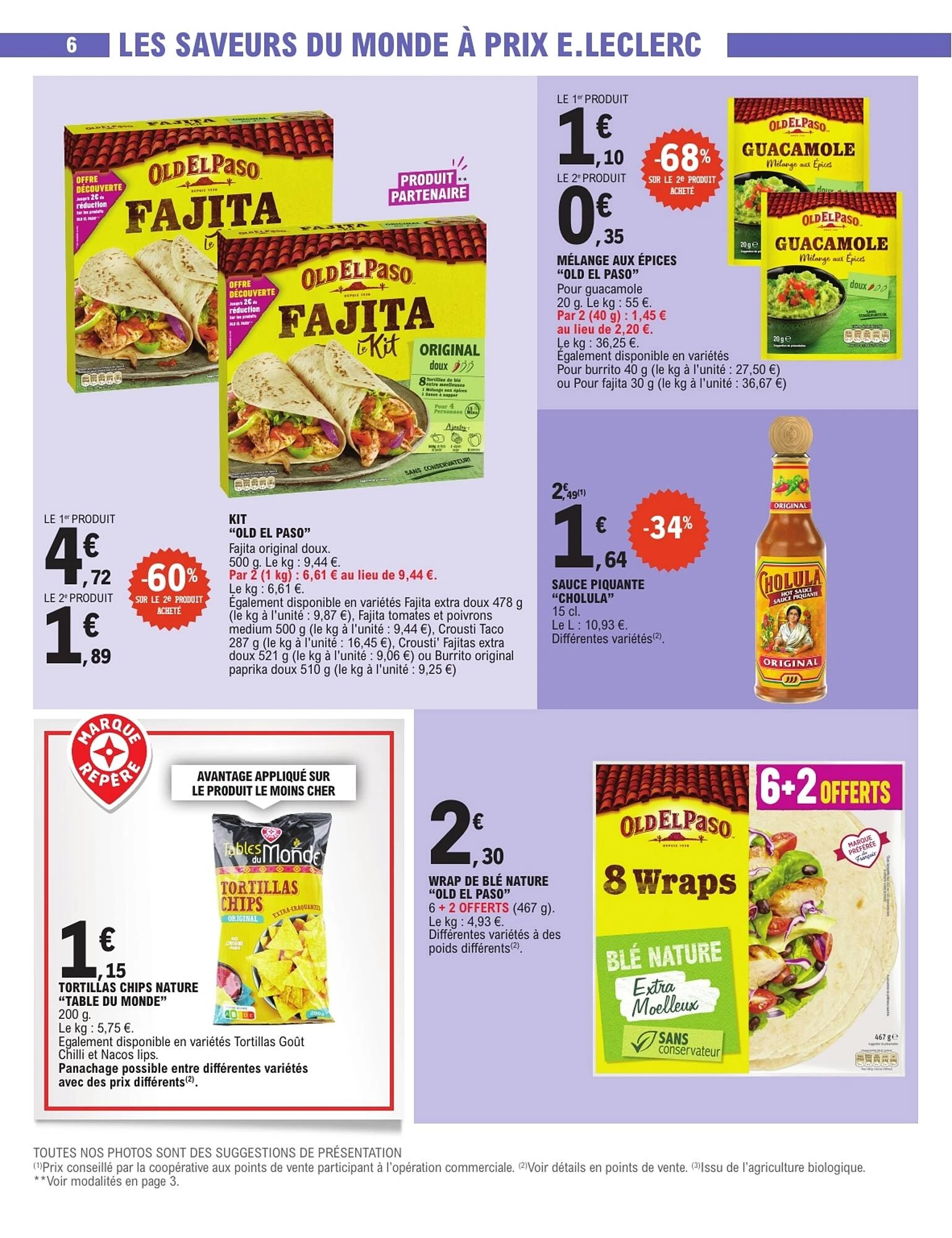 Catalogue E.Leclerc du 6 au 17 octobre 2026, page 6 sur 80