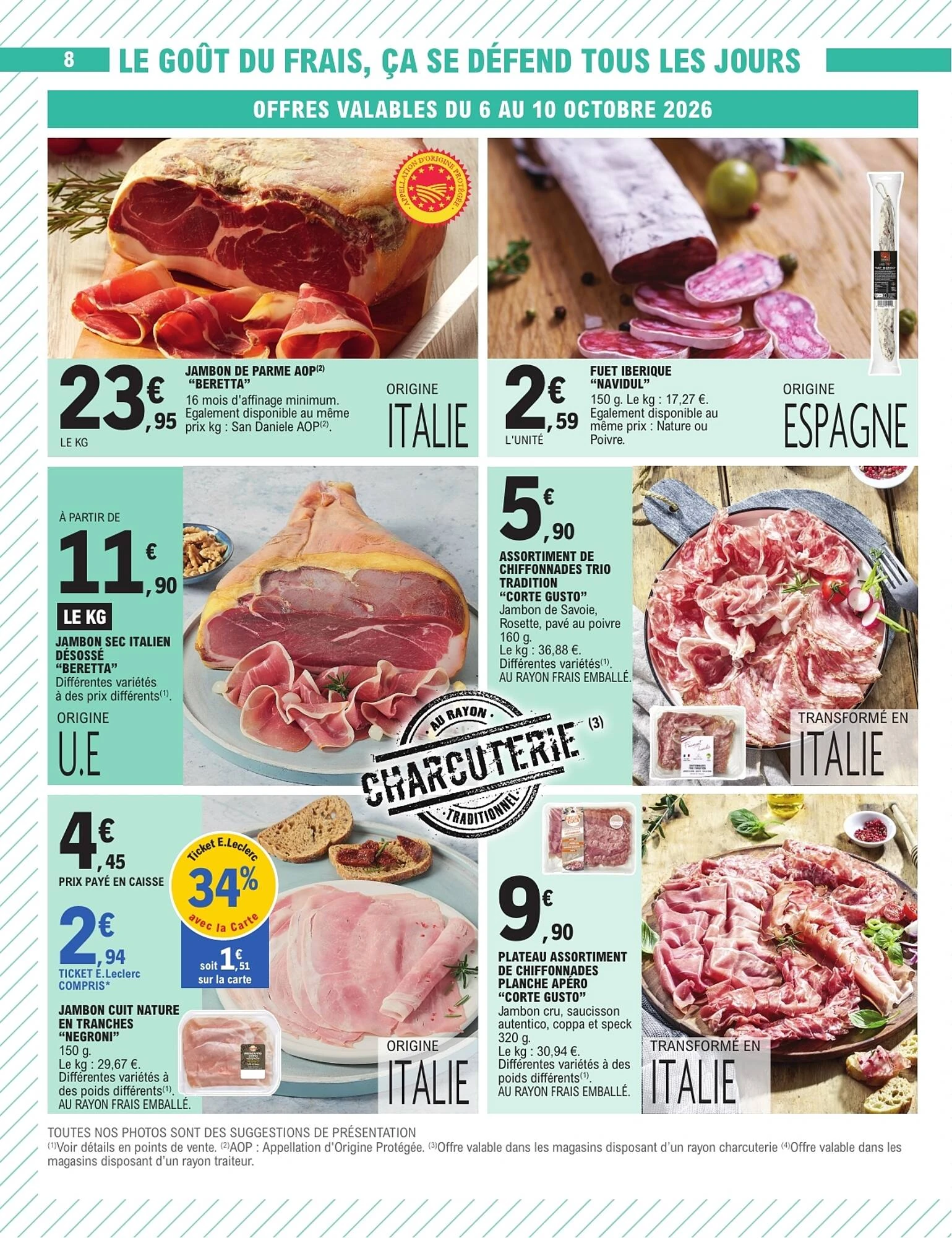 Catalogue E.Leclerc du 6 au 17 octobre 2026, page 8 sur 80