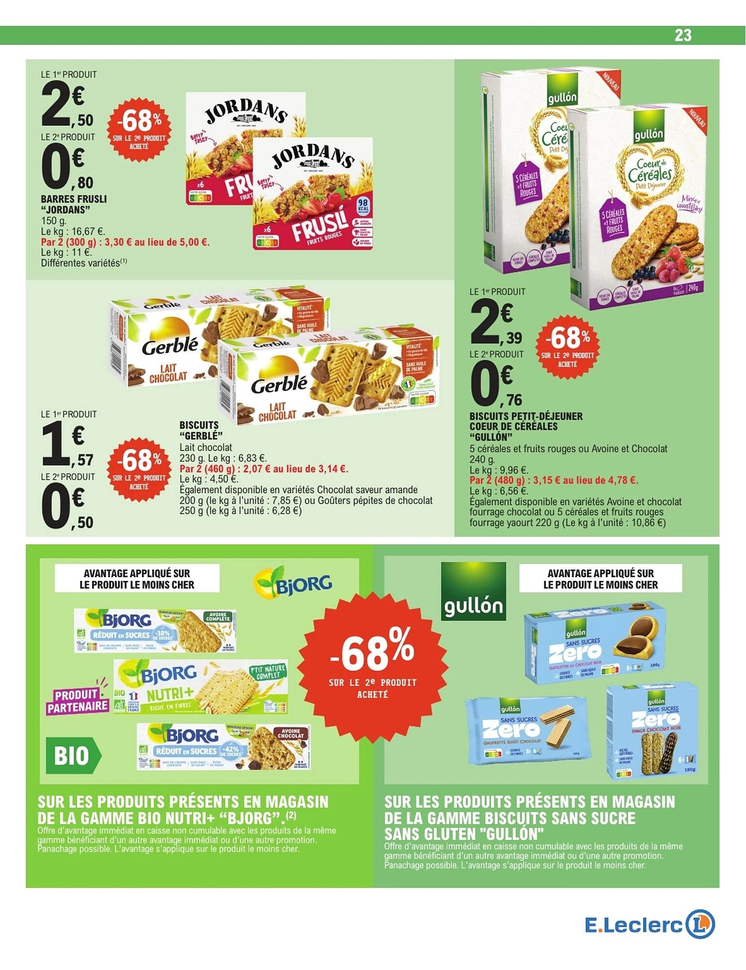 Catalogue E.Leclerc du 6 au 17 octobre 2026, page 23 sur 80