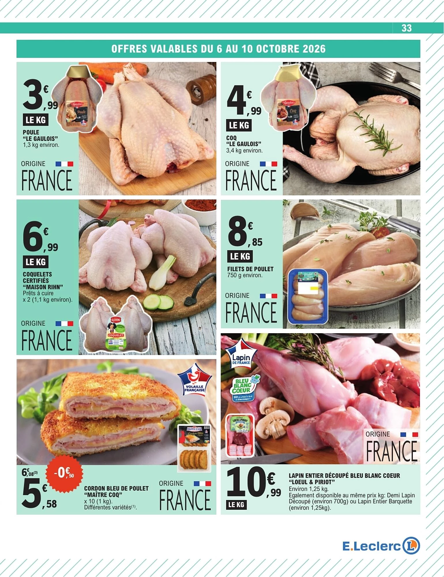 Catalogue E.Leclerc du 6 au 17 octobre 2026, page 33 sur 80