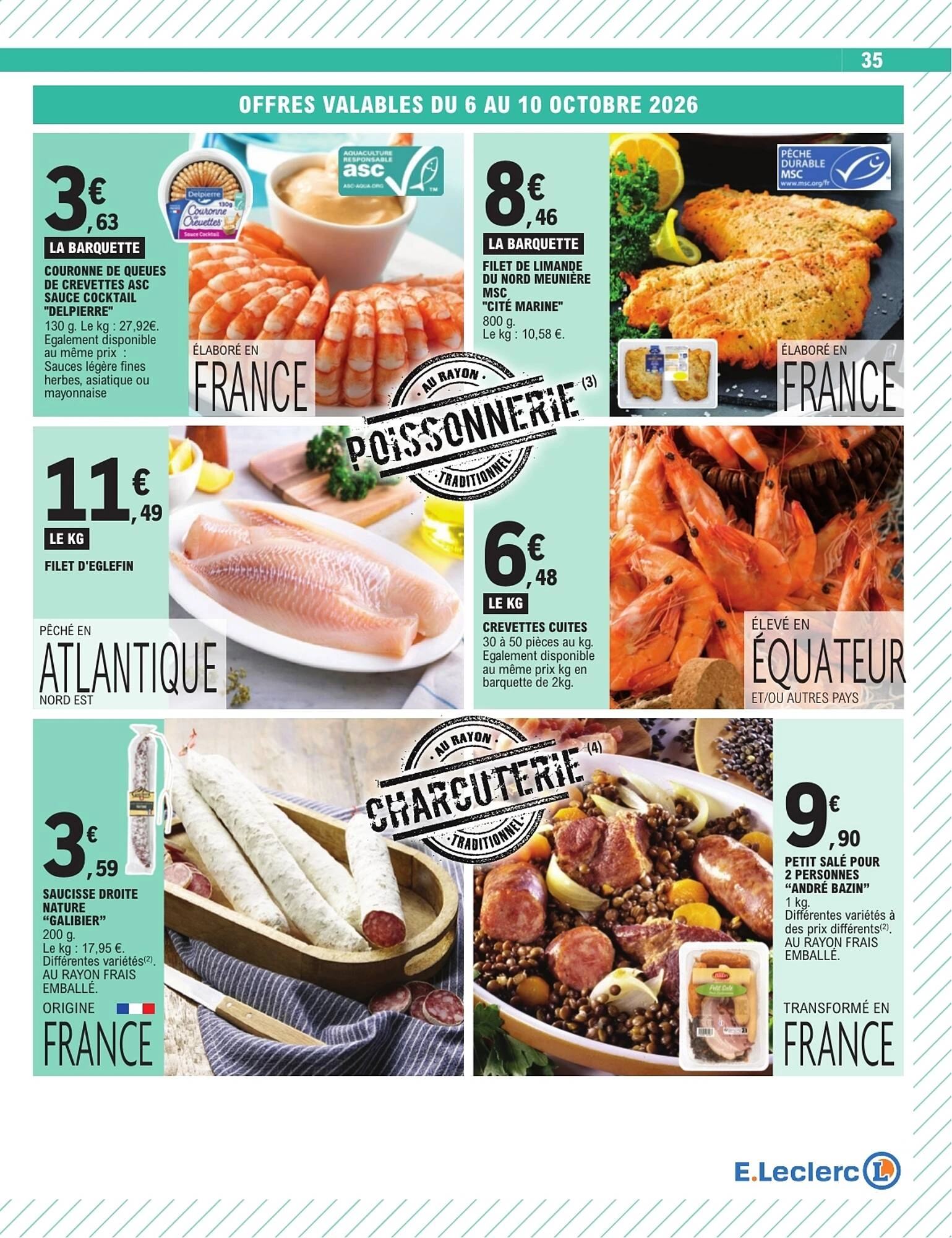 Catalogue E.Leclerc du 6 au 17 octobre 2026, page 35 sur 80