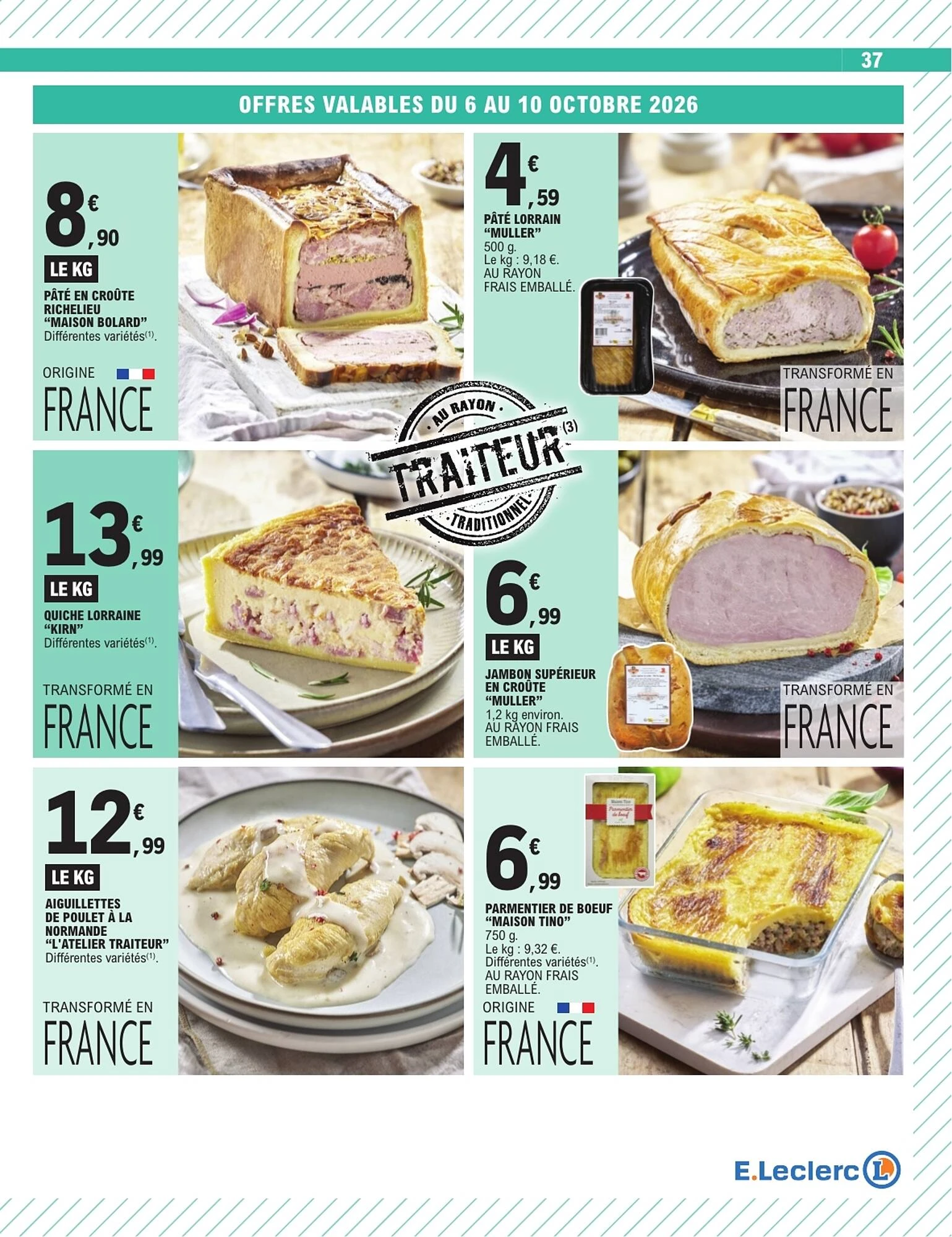 Catalogue E.Leclerc du 6 au 17 octobre 2026, page 37 sur 80