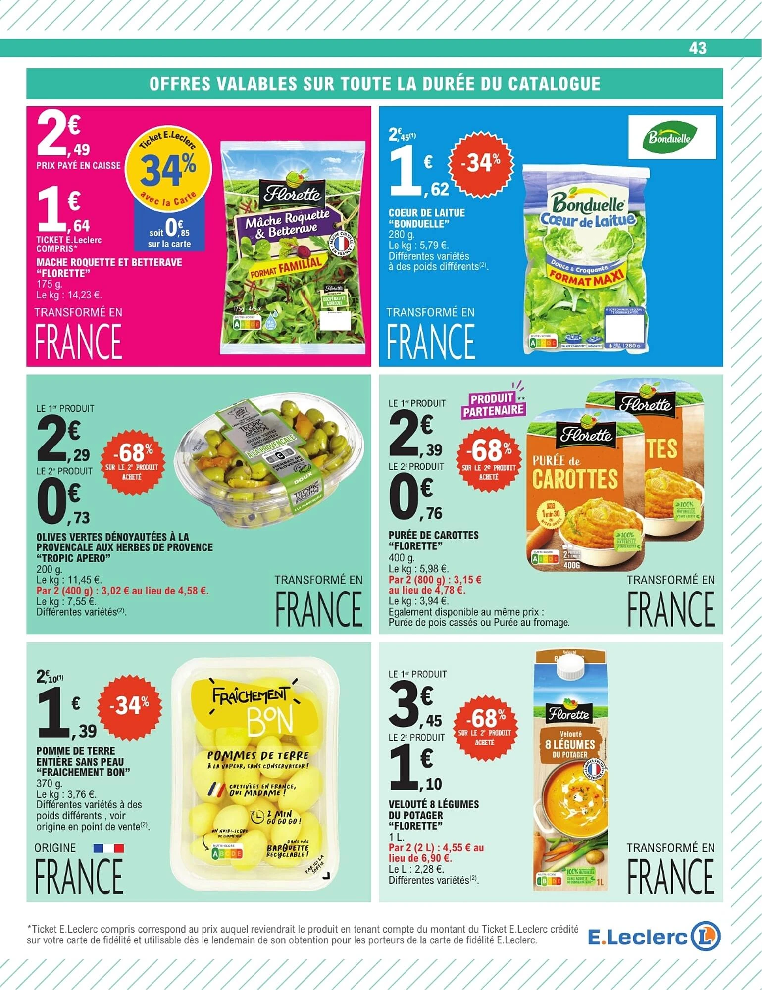 Catalogue E.Leclerc du 6 au 17 octobre 2026, page 43 sur 80