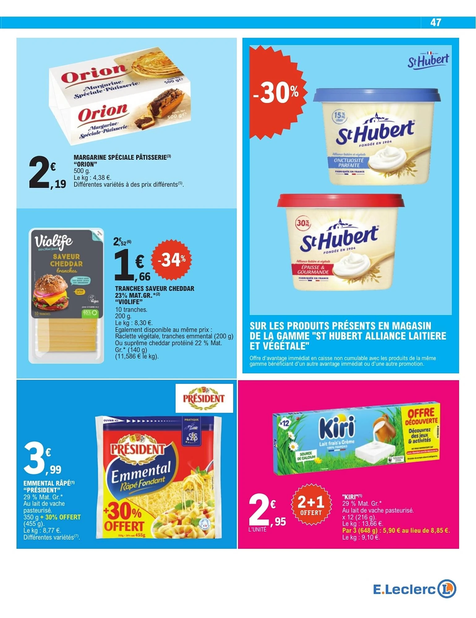 Catalogue E.Leclerc du 6 au 17 octobre 2026, page 47 sur 80