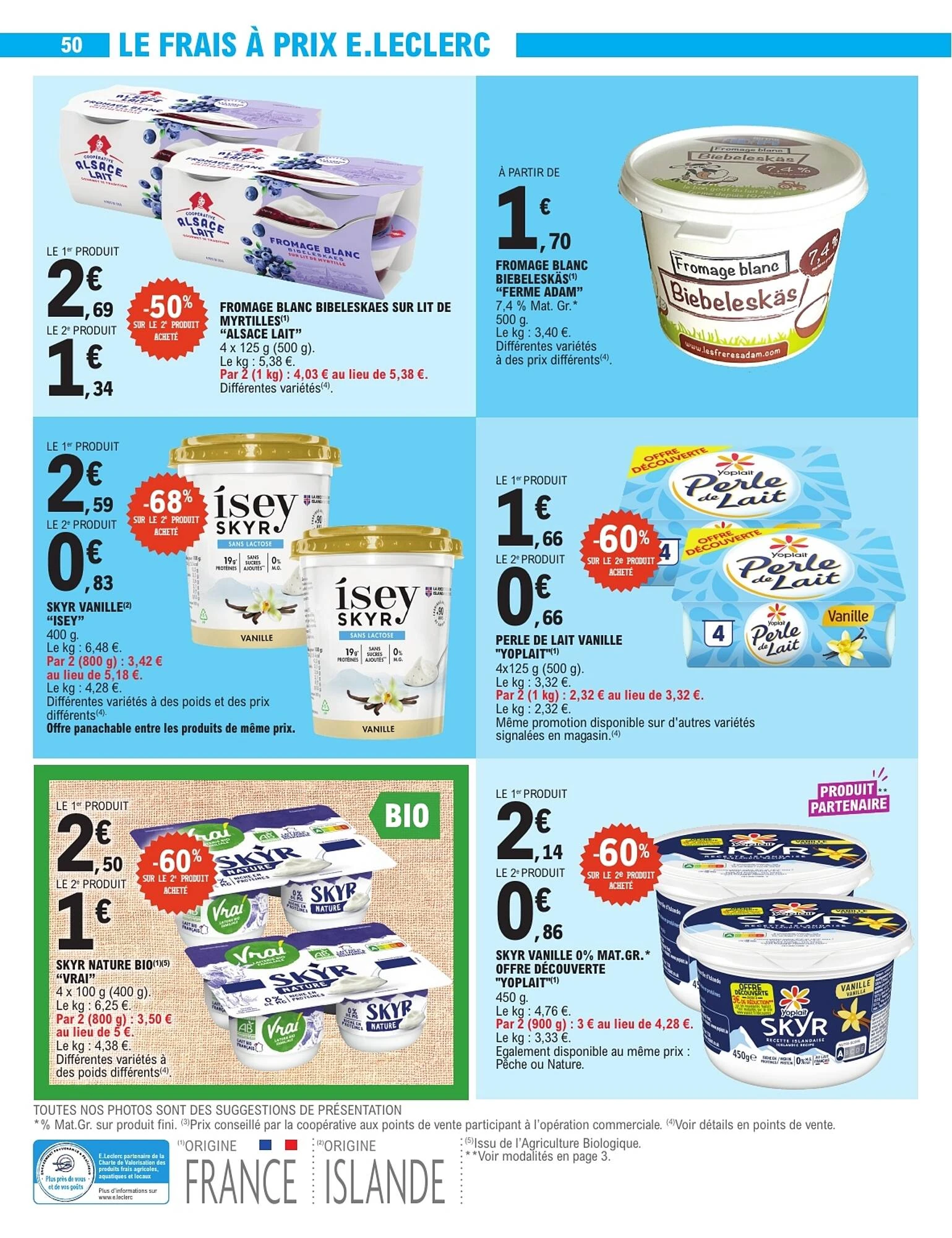 Catalogue E.Leclerc du 6 au 17 octobre 2026, page 50 sur 80