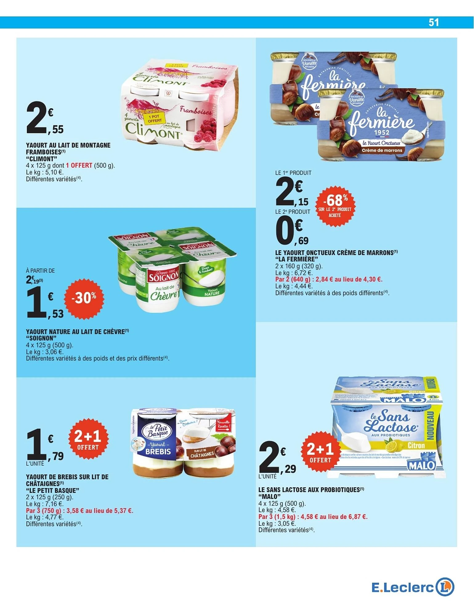 Catalogue E.Leclerc du 6 au 17 octobre 2026, page 51 sur 80