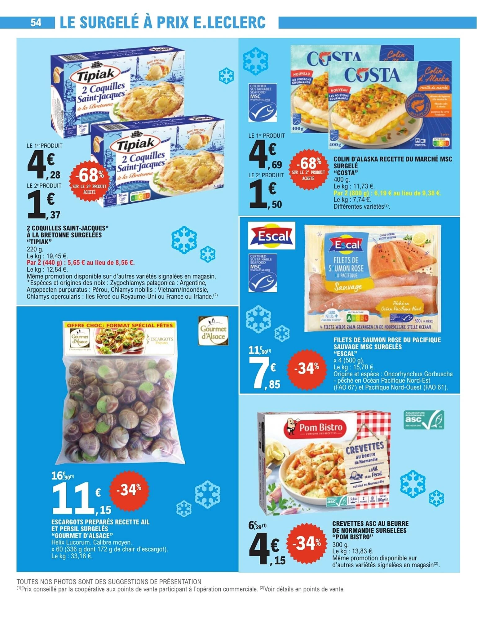 Catalogue E.Leclerc du 6 au 17 octobre 2026, page 54 sur 80