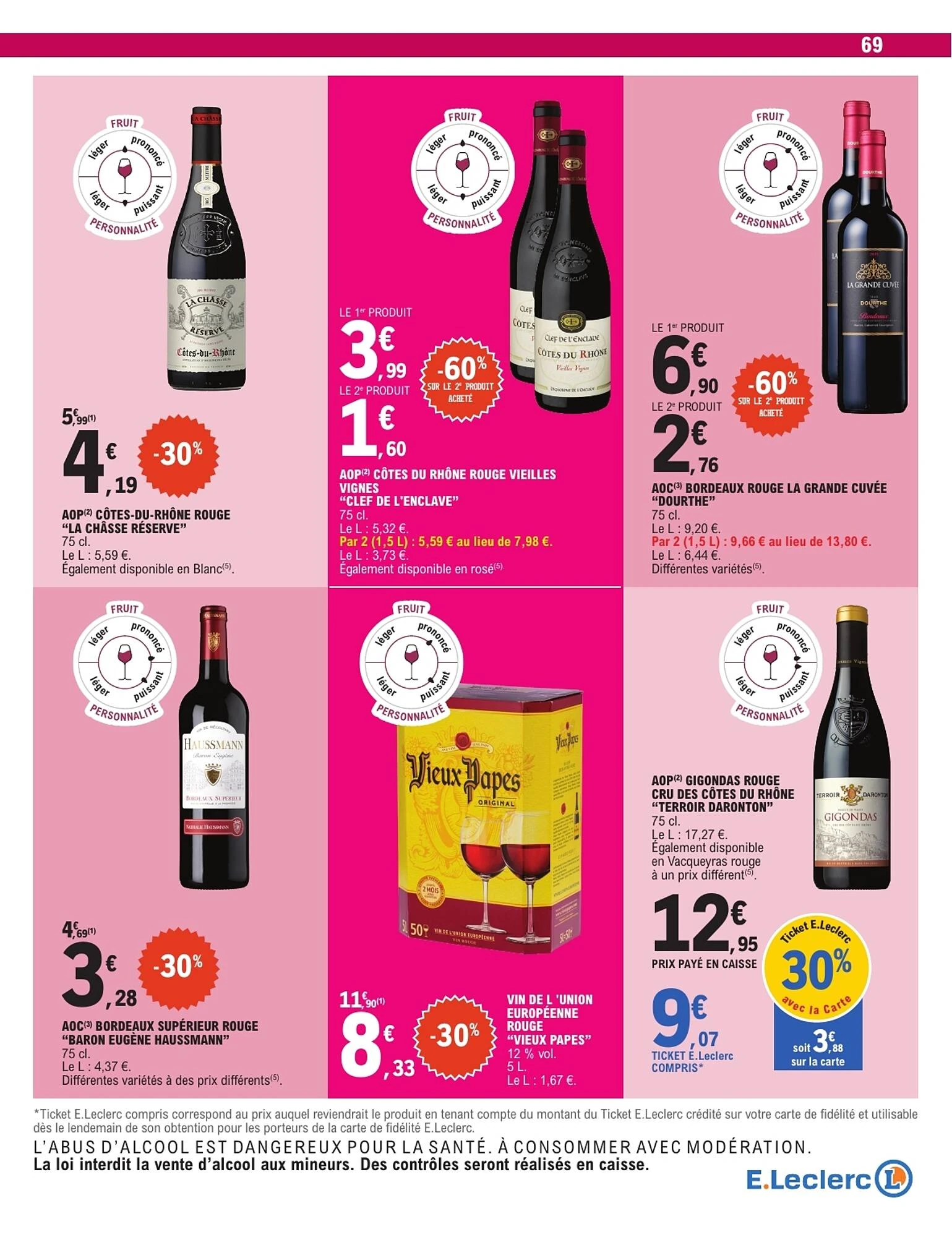 Catalogue E.Leclerc du 6 au 17 octobre 2026, page 69 sur 80