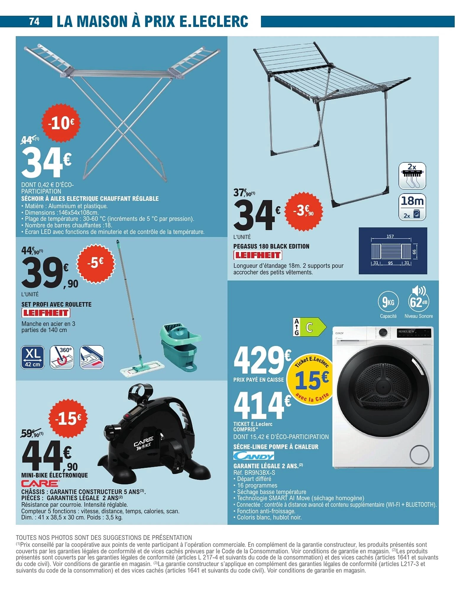 Catalogue E.Leclerc du 6 au 17 octobre 2026, page 74 sur 80