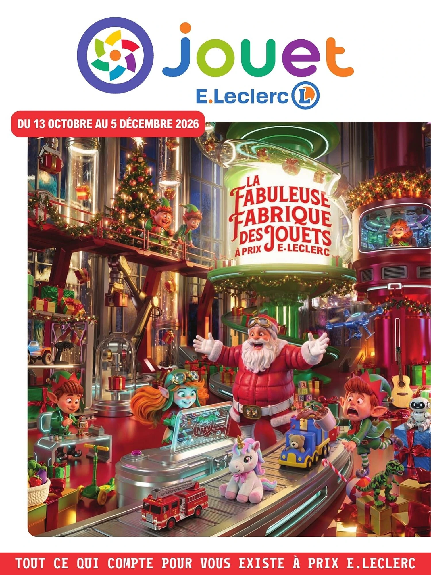 Catalogue E.Leclerc jouets de Noël du 13 octobre au 5 décembre 2026, page 1 sur 128