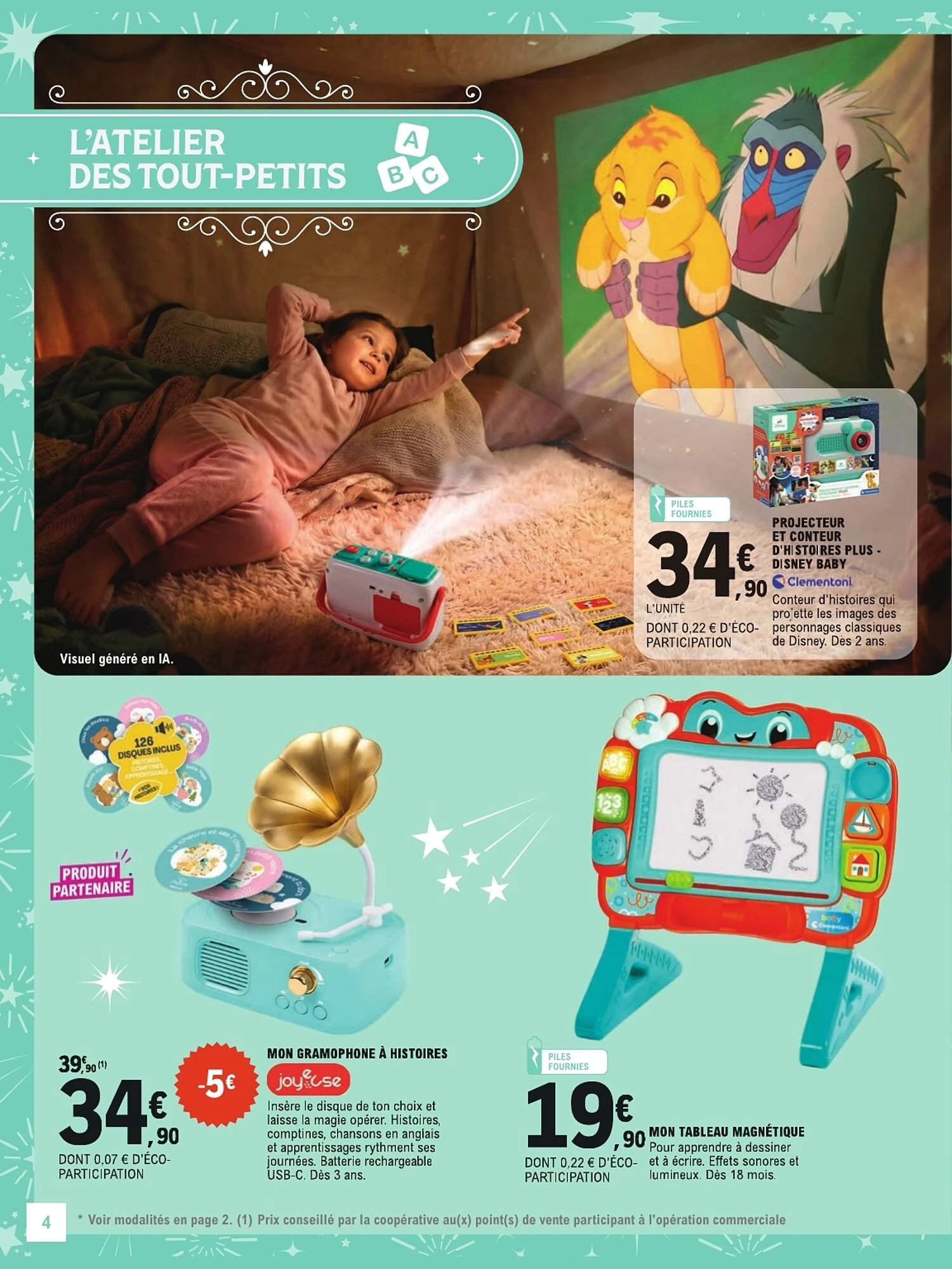 Catalogue E.Leclerc jouets de Noël du 13 octobre au 5 décembre 2026, page 4 sur 128