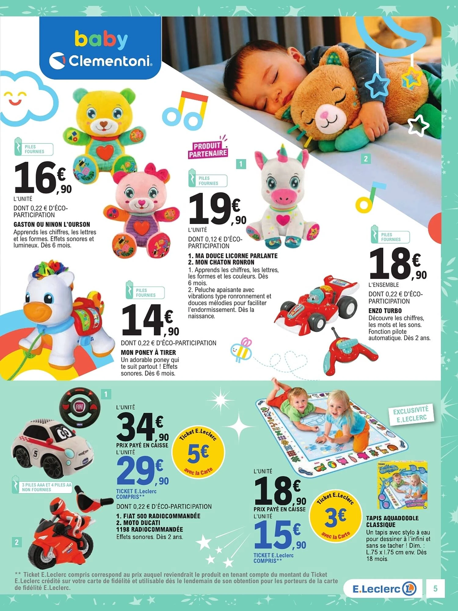 Catalogue E.Leclerc jouets de Noël du 13 octobre au 5 décembre 2026, page 5 sur 128