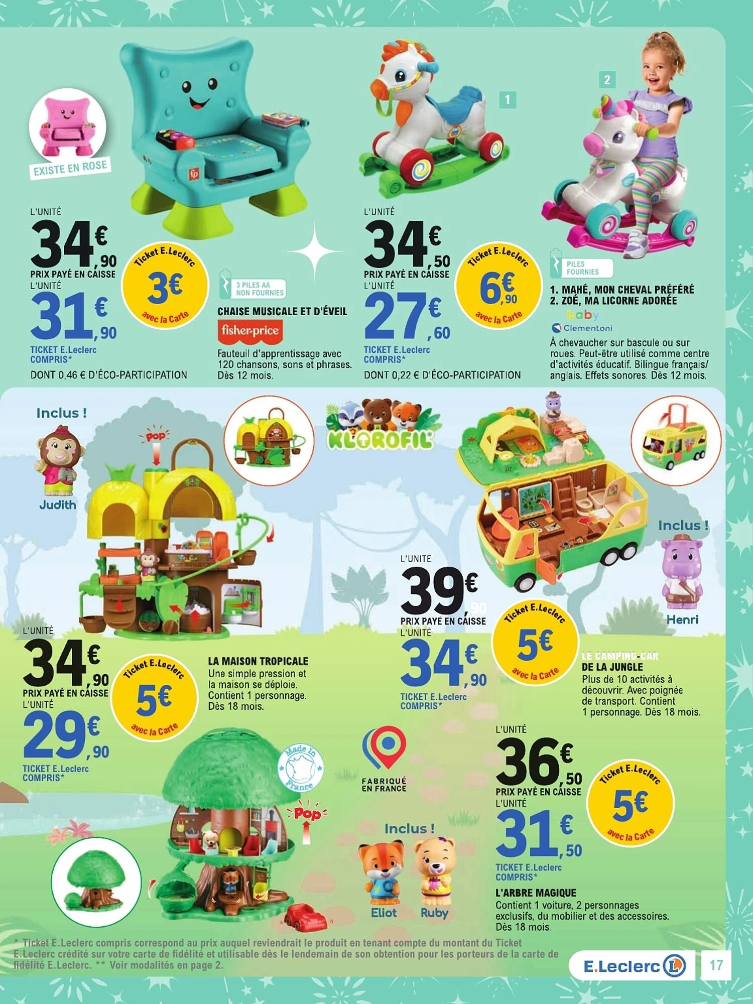 Catalogue E.Leclerc jouets de Noël du 13 octobre au 5 décembre 2026, page 17 sur 128