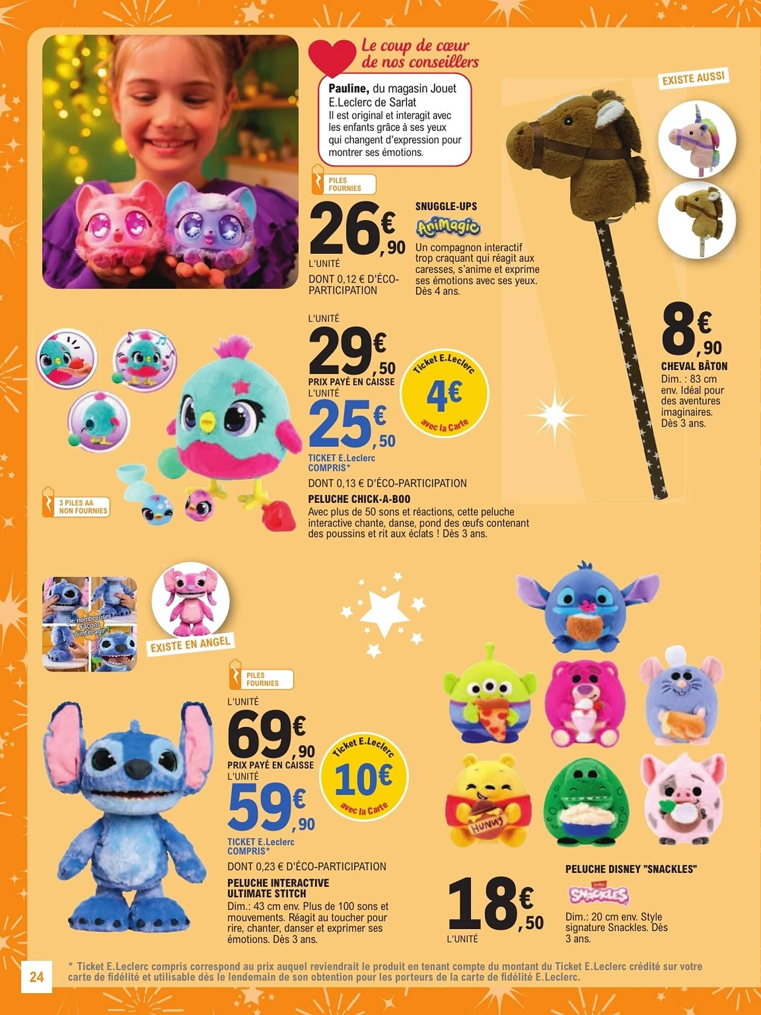 Catalogue E.Leclerc jouets de Noël du 13 octobre au 5 décembre 2026, page 24 sur 128