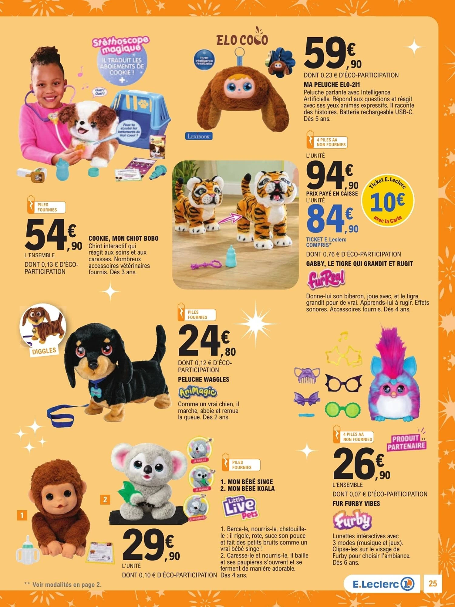 Catalogue E.Leclerc jouets de Noël du 13 octobre au 5 décembre 2026, page 25 sur 128