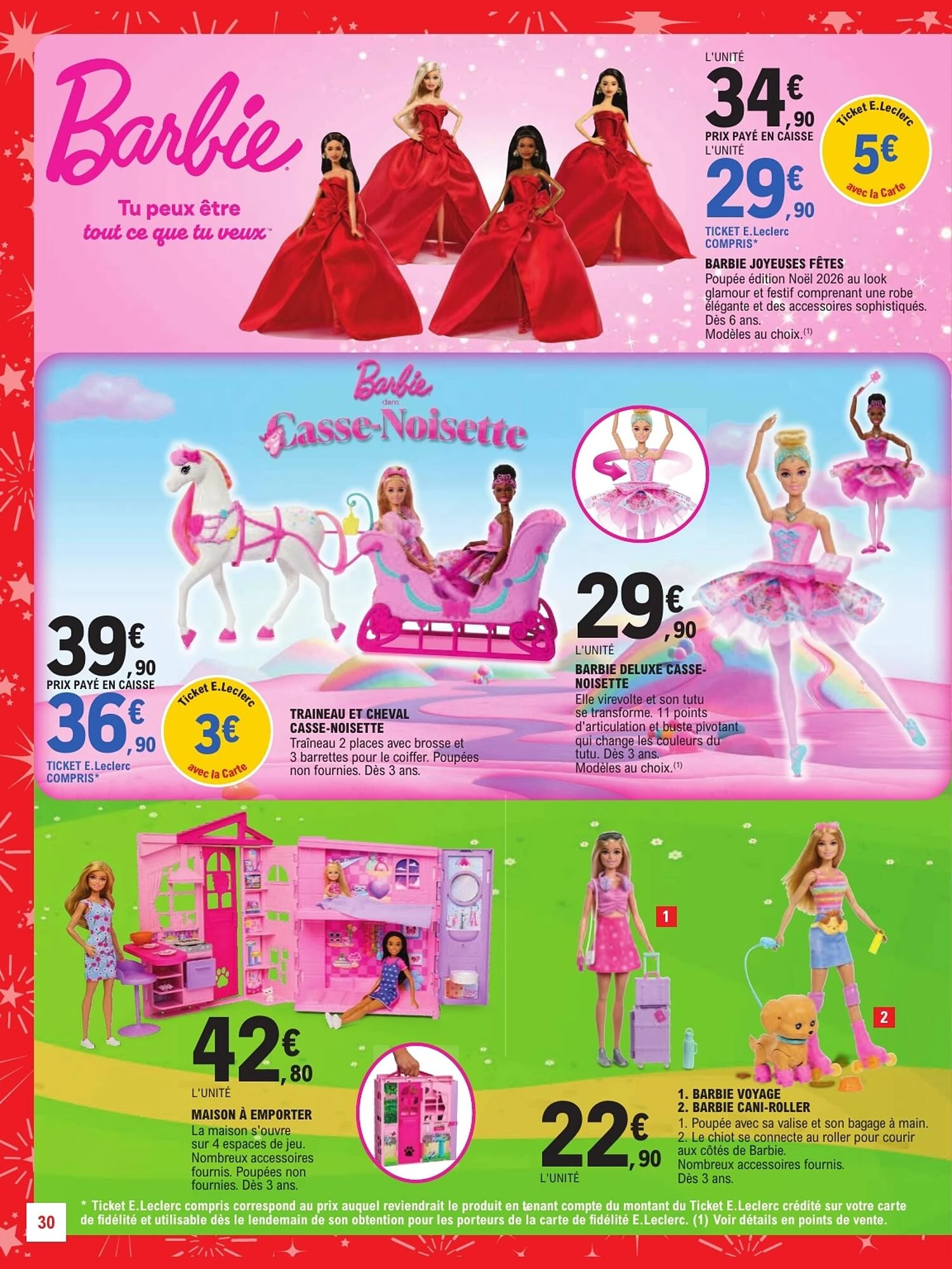 Catalogue E.Leclerc jouets de Noël du 13 octobre au 5 décembre 2026, page 30 sur 128
