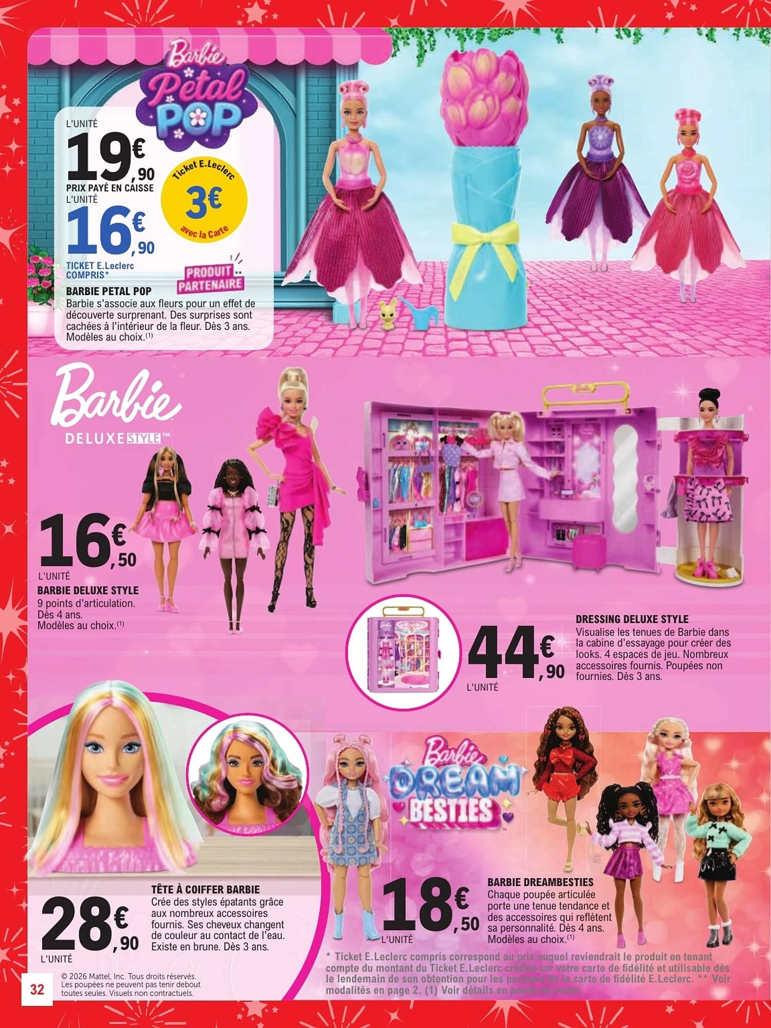 Catalogue E.Leclerc jouets de Noël du 13 octobre au 5 décembre 2026, page 32 sur 128