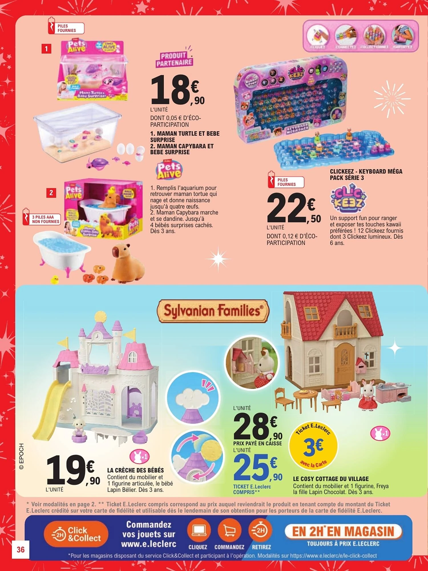 Catalogue E.Leclerc jouets de Noël du 13 octobre au 5 décembre 2026, page 36 sur 128