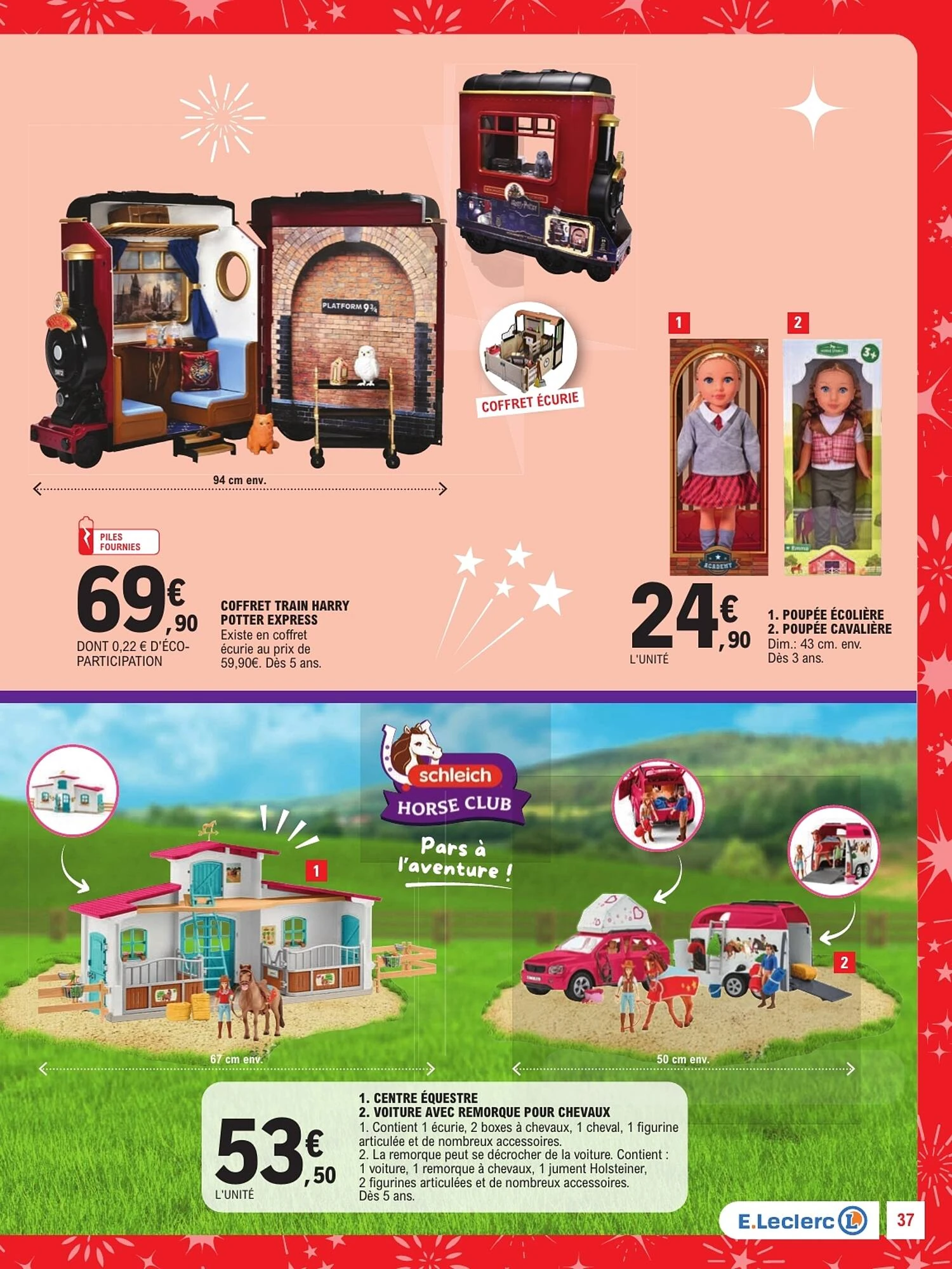 Catalogue E.Leclerc jouets de Noël du 13 octobre au 5 décembre 2026, page 37 sur 128