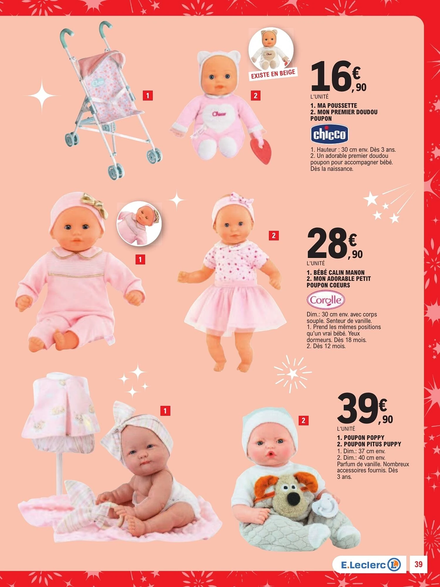 Catalogue E.Leclerc jouets de Noël du 13 octobre au 5 décembre 2026, page 39 sur 128