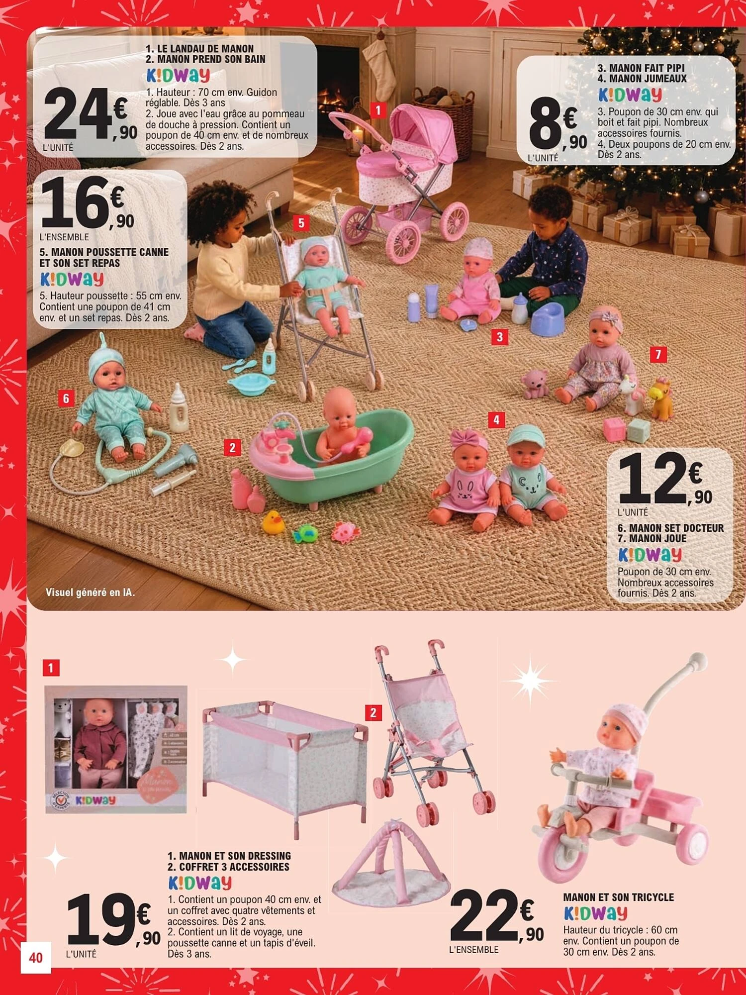 Catalogue E.Leclerc jouets de Noël du 13 octobre au 5 décembre 2026, page 40 sur 128
