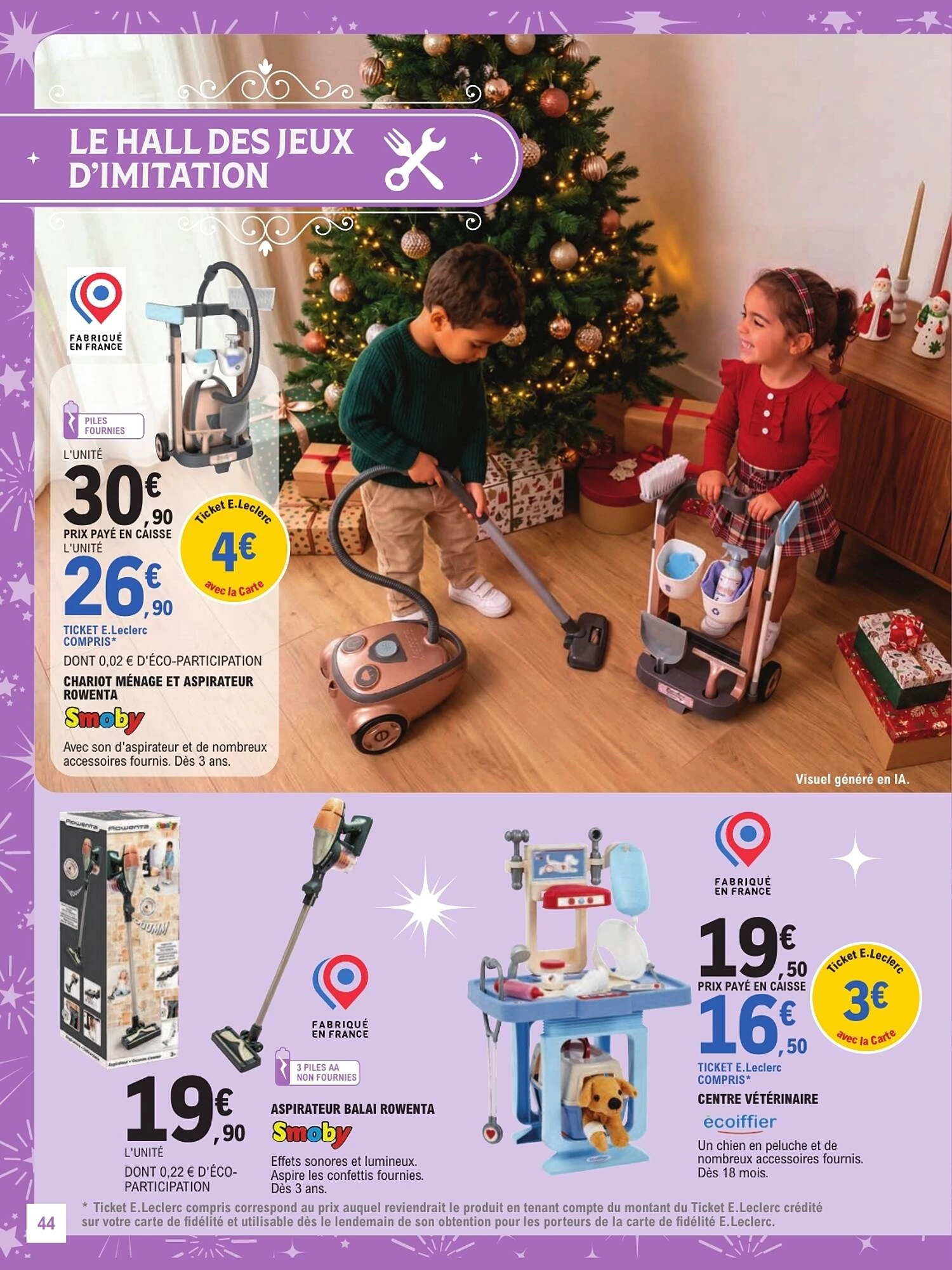 Catalogue E.Leclerc jouets de Noël du 13 octobre au 5 décembre 2026, page 44 sur 128