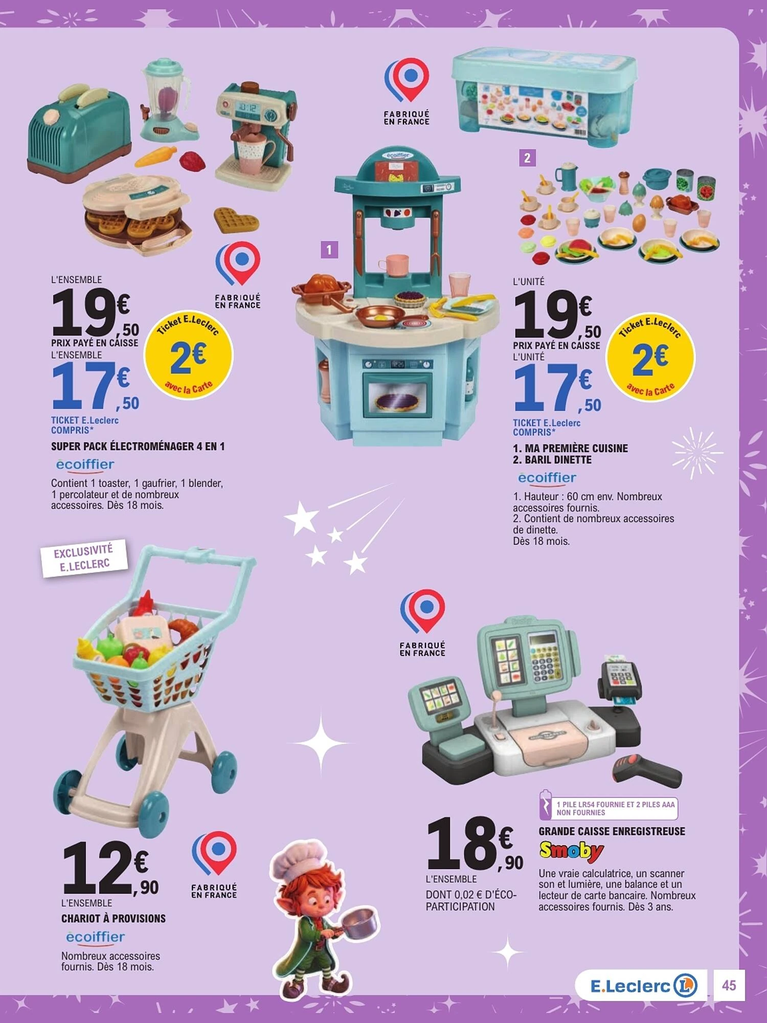 Catalogue E.Leclerc jouets de Noël du 13 octobre au 5 décembre 2026, page 45 sur 128