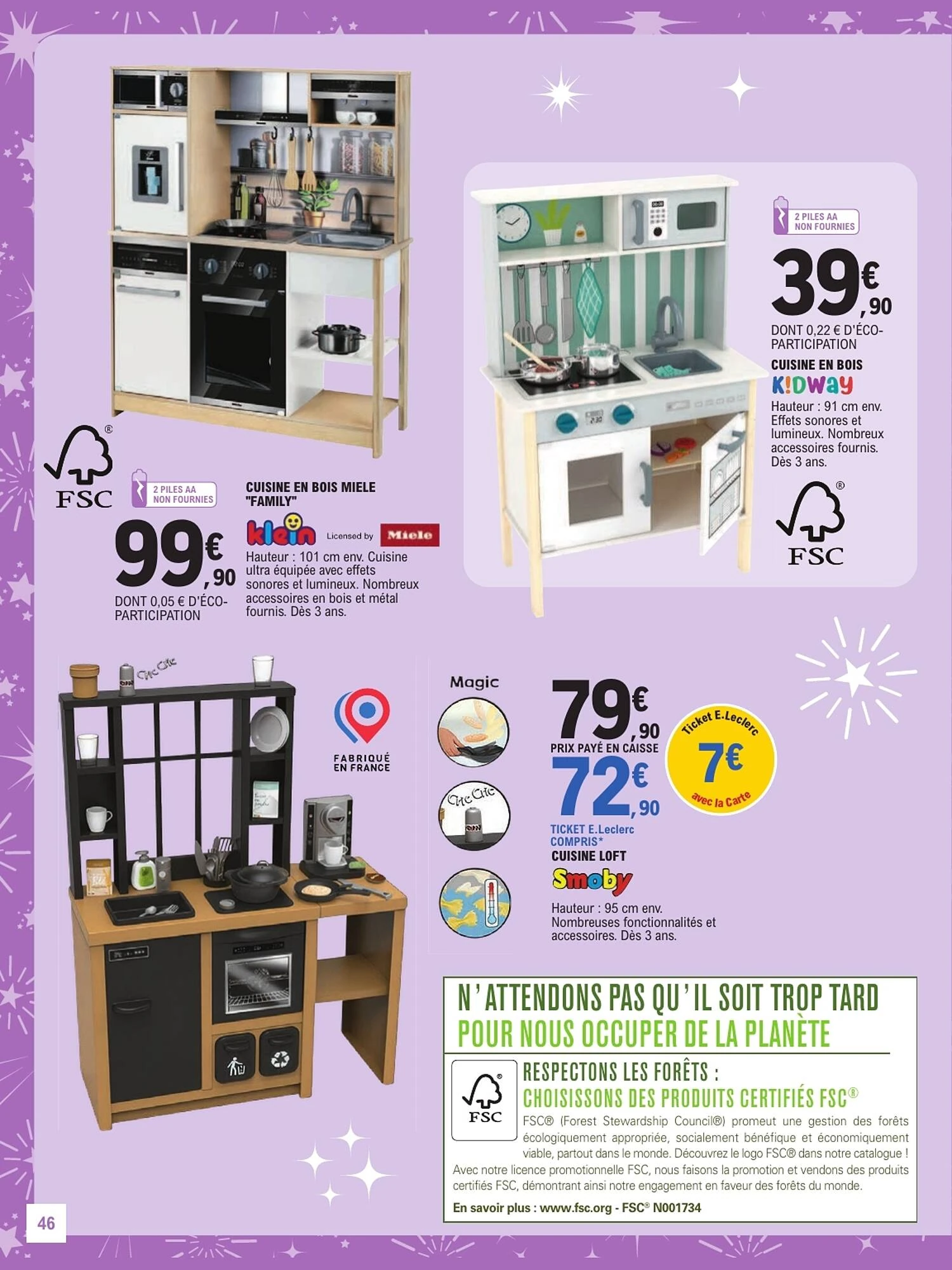 Catalogue E.Leclerc jouets de Noël du 13 octobre au 5 décembre 2026, page 46 sur 128