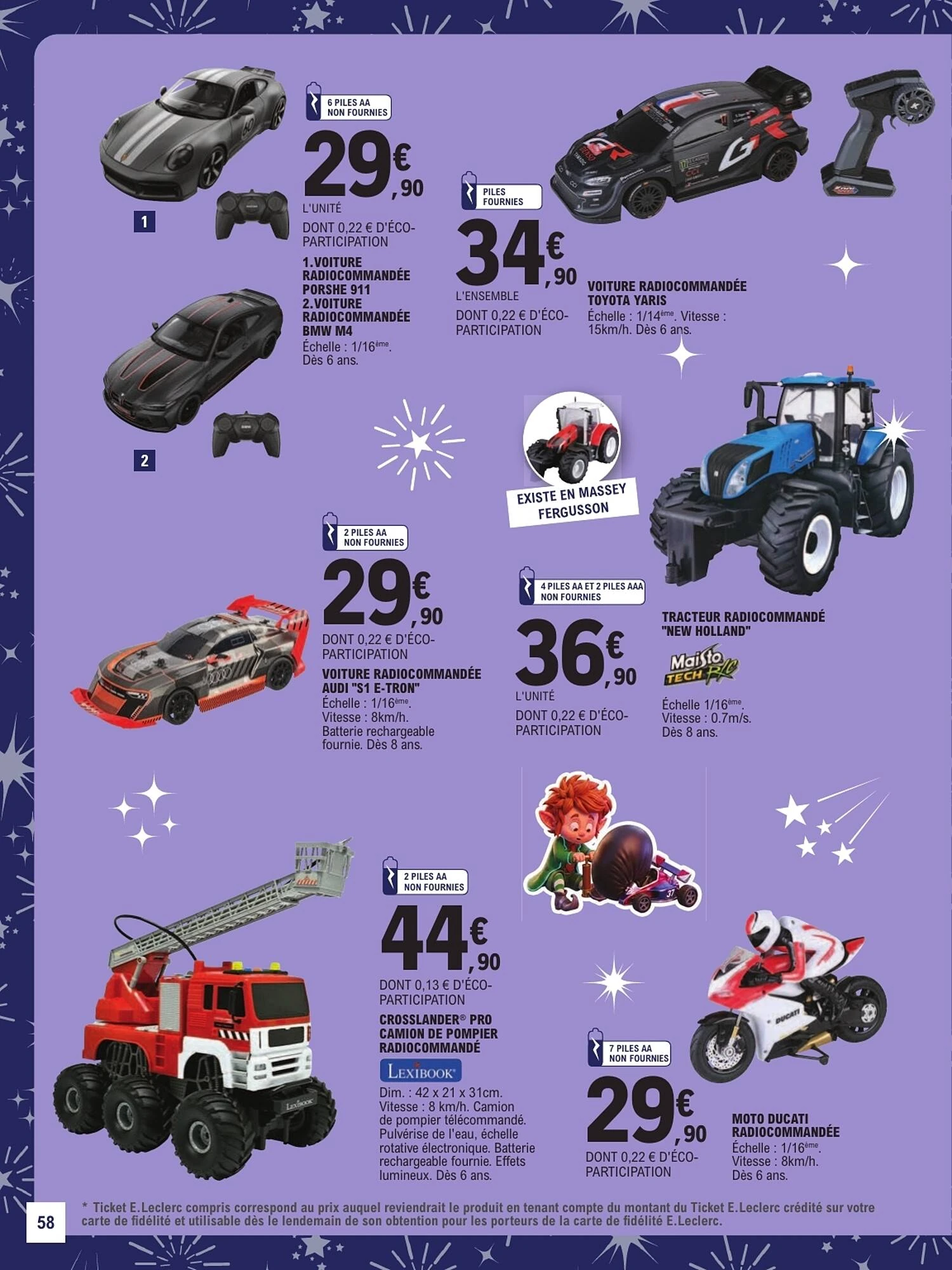 Catalogue E.Leclerc jouets de Noël du 13 octobre au 5 décembre 2026, page 58 sur 128