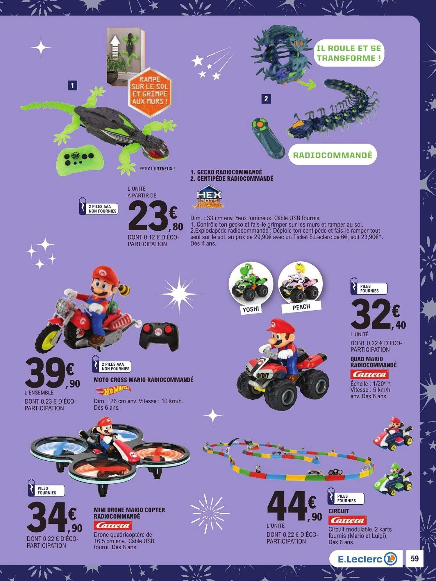 Catalogue E.Leclerc jouets de Noël du 13 octobre au 5 décembre 2026, page 59 sur 128