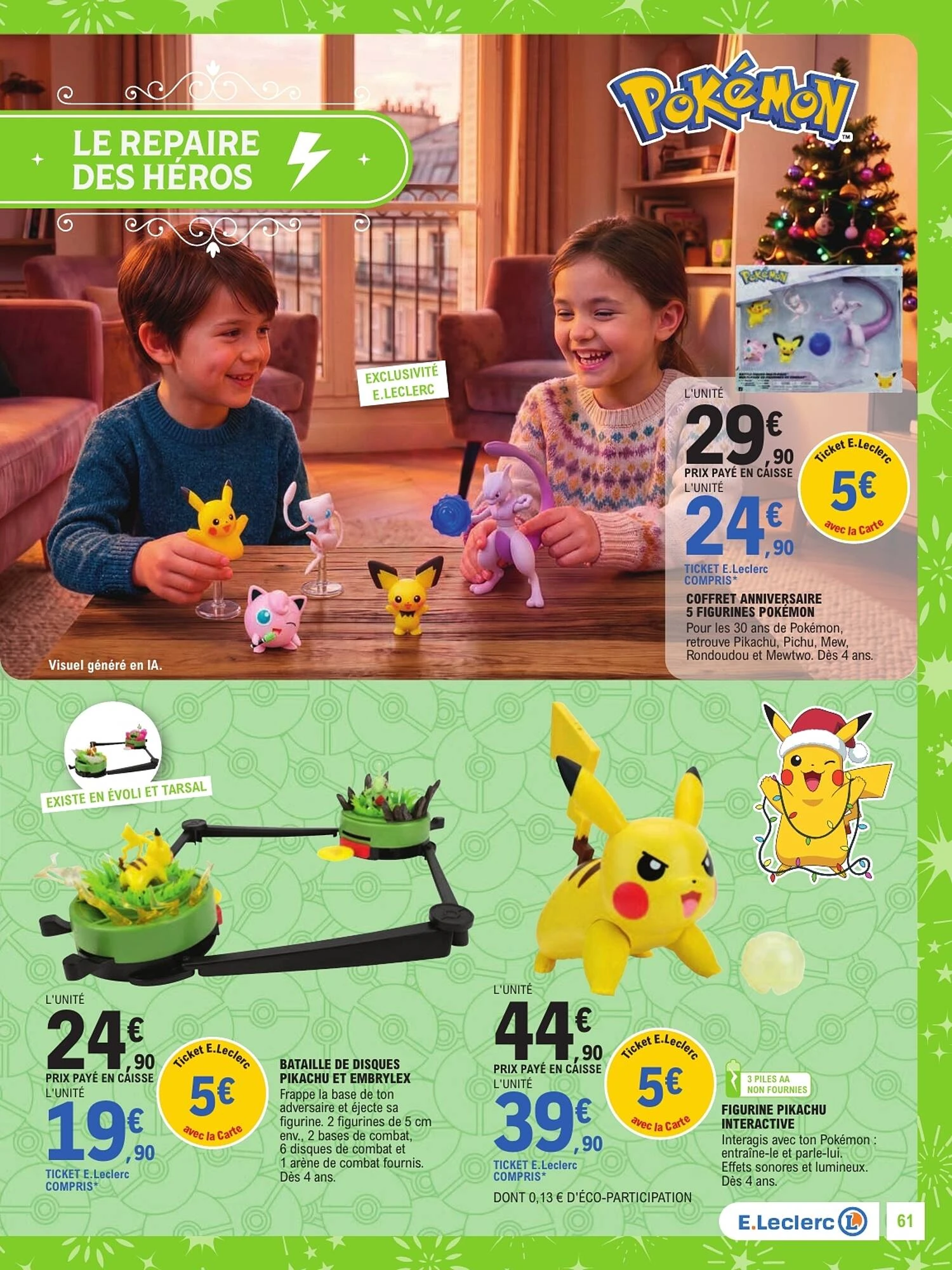 Catalogue E.Leclerc jouets de Noël du 13 octobre au 5 décembre 2026, page 61 sur 128