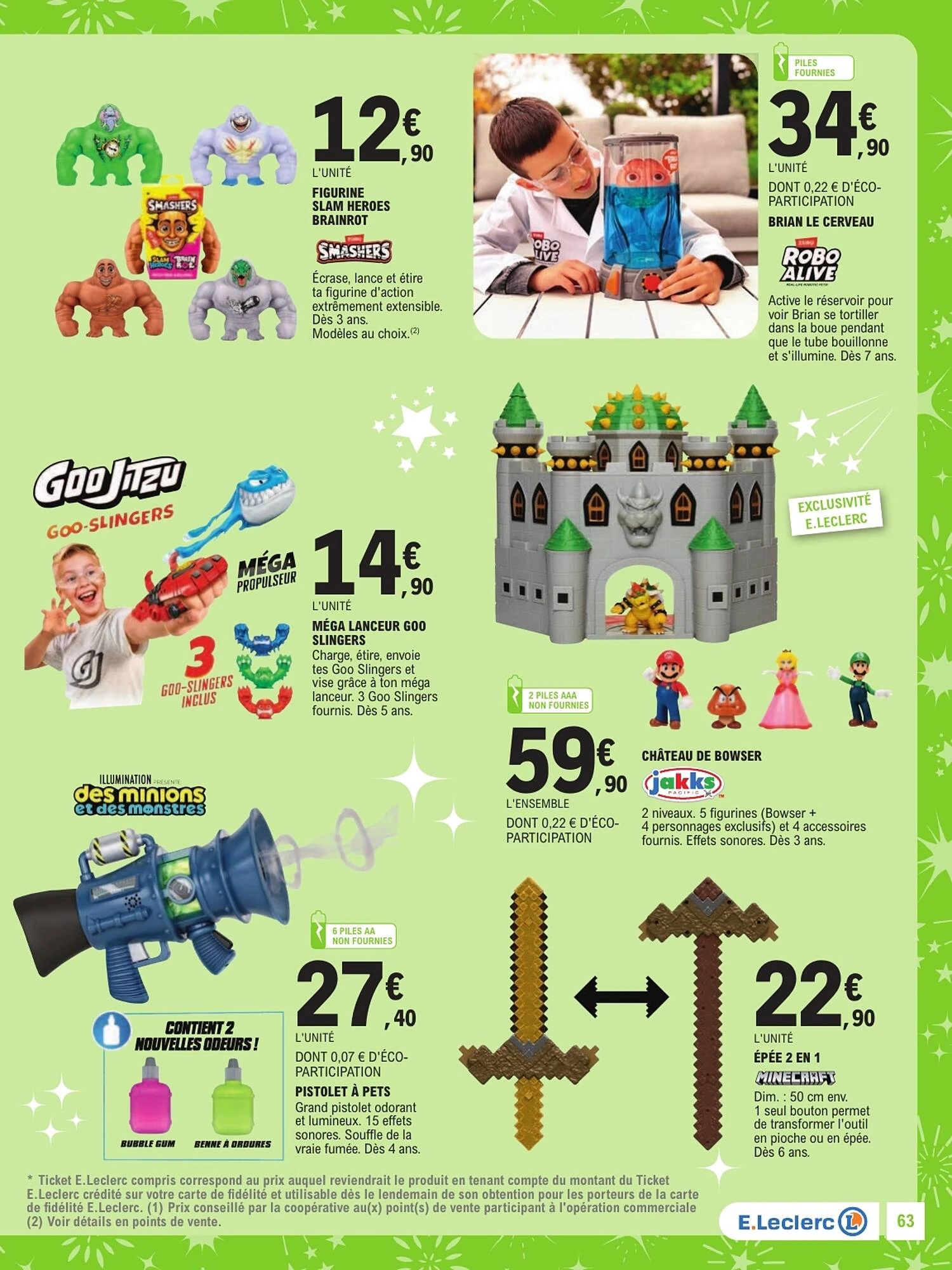 Catalogue E.Leclerc jouets de Noël du 13 octobre au 5 décembre 2026, page 63 sur 128