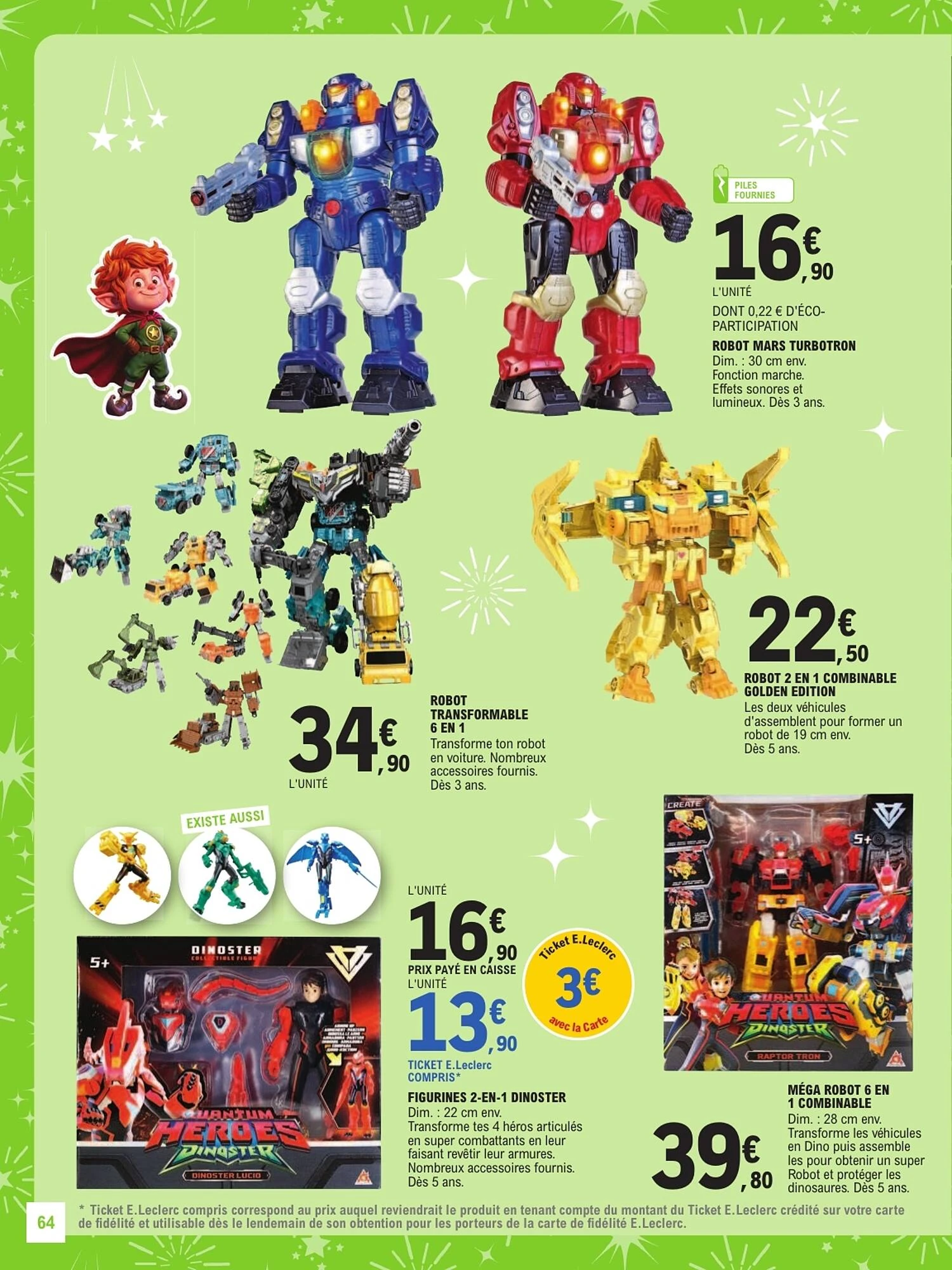 Catalogue E.Leclerc jouets de Noël du 13 octobre au 5 décembre 2026, page 64 sur 128