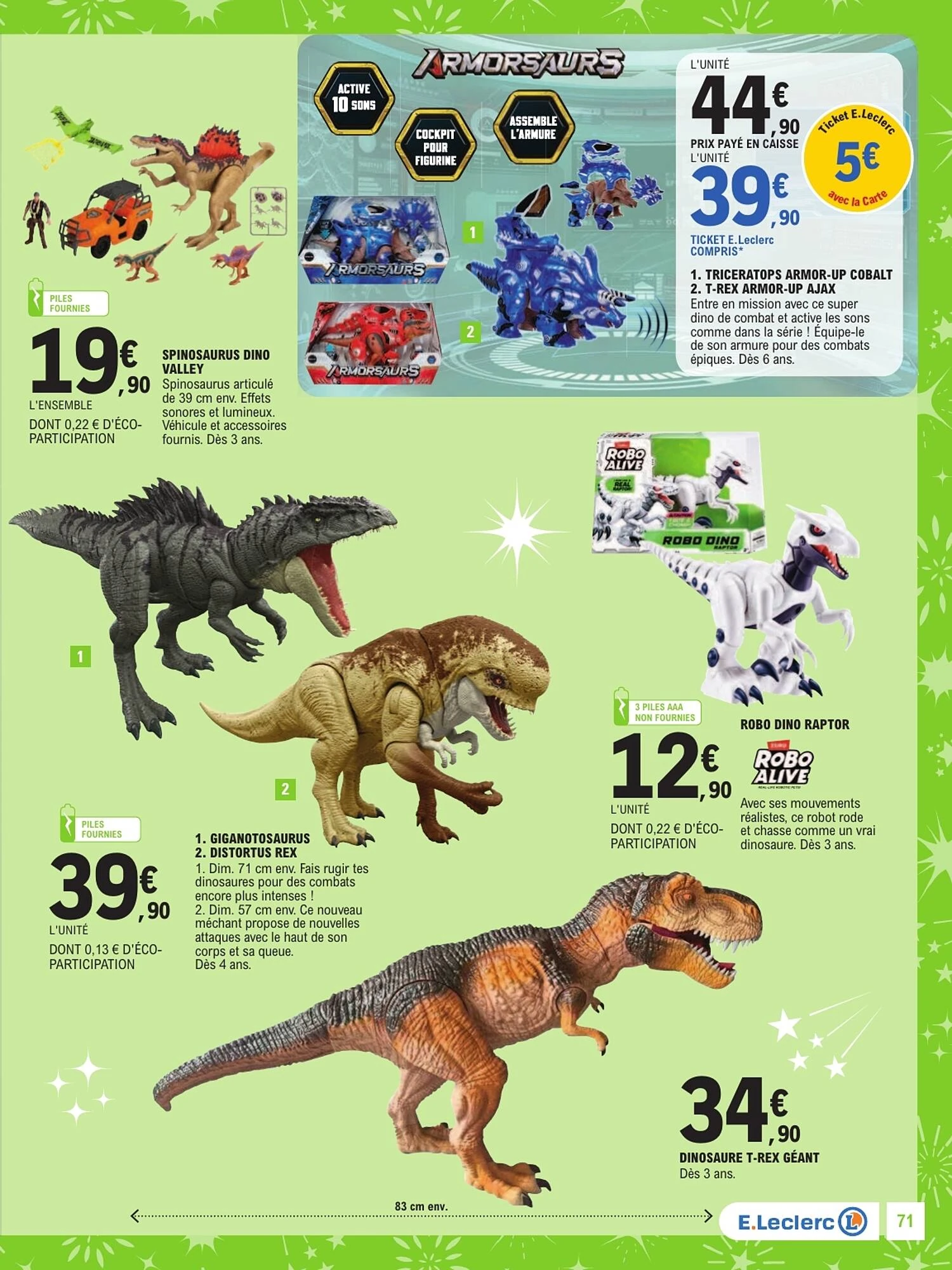 Catalogue E.Leclerc jouets de Noël du 13 octobre au 5 décembre 2026, page 71 sur 128