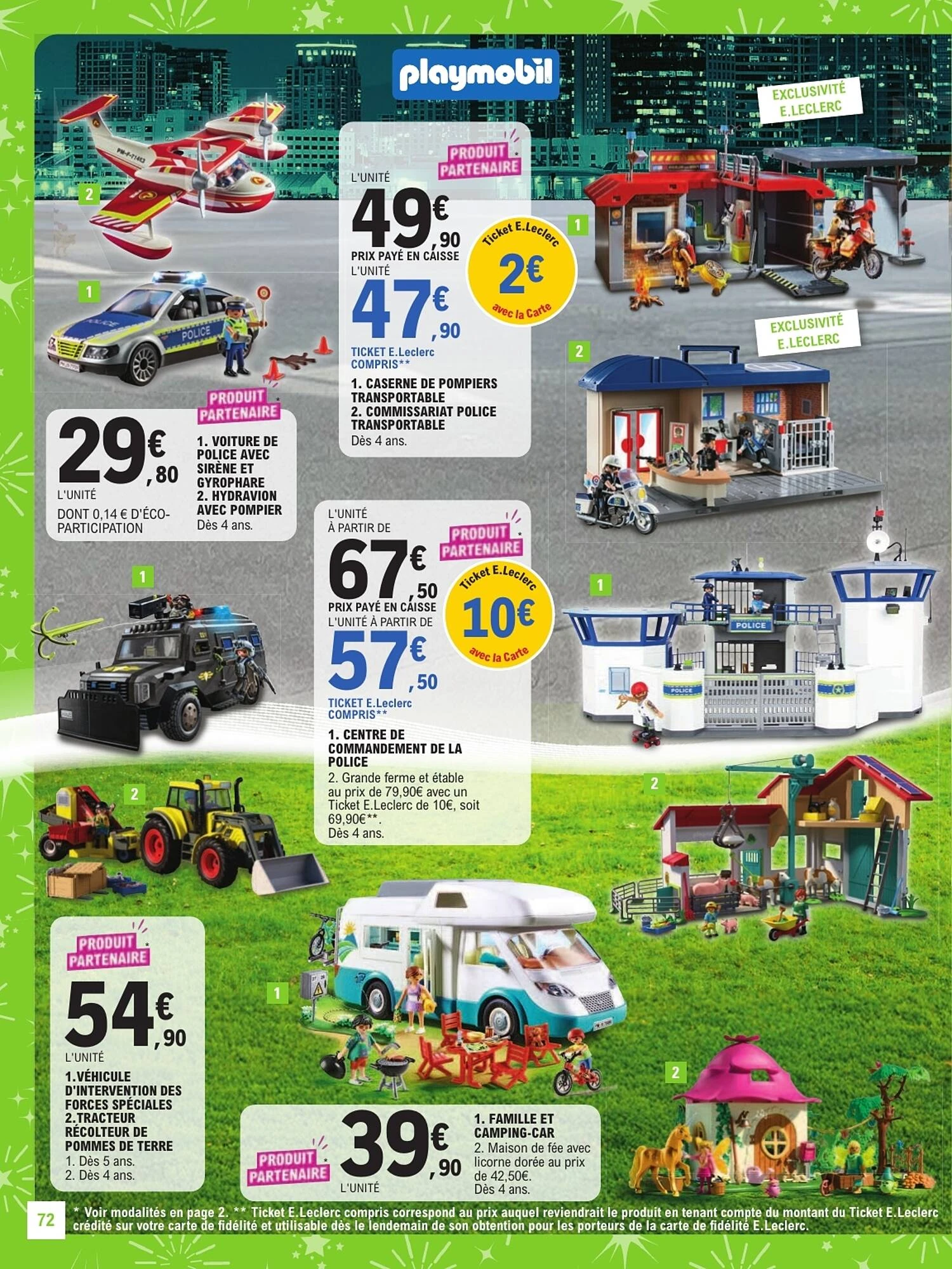 Catalogue E.Leclerc jouets de Noël du 13 octobre au 5 décembre 2026, page 72 sur 128