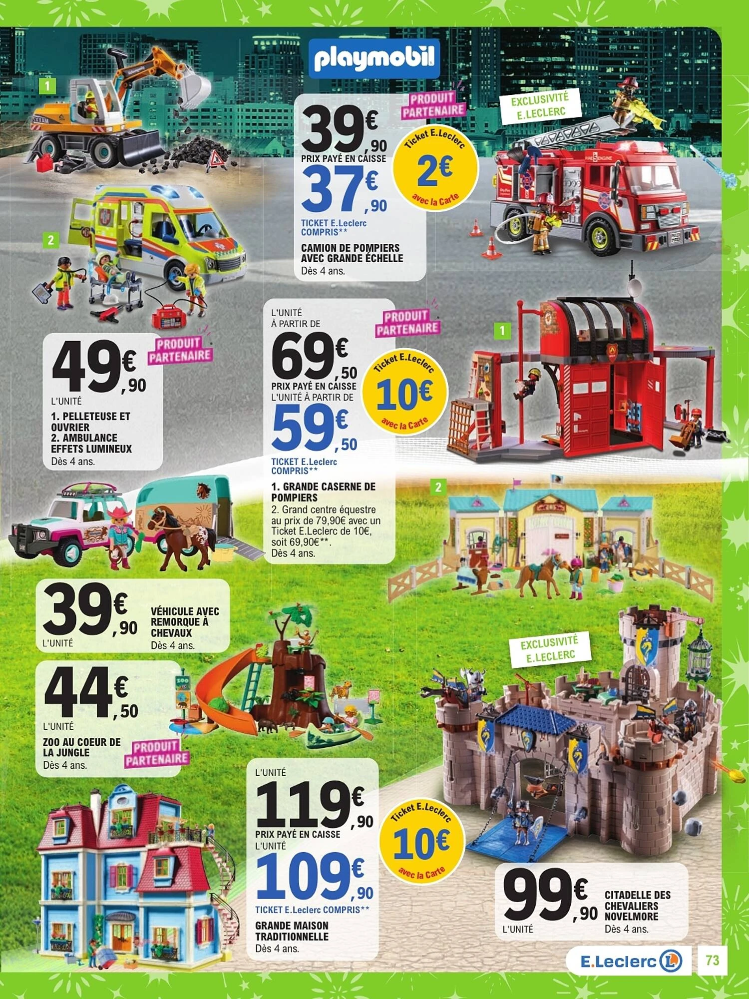 Catalogue E.Leclerc jouets de Noël du 13 octobre au 5 décembre 2026, page 73 sur 128