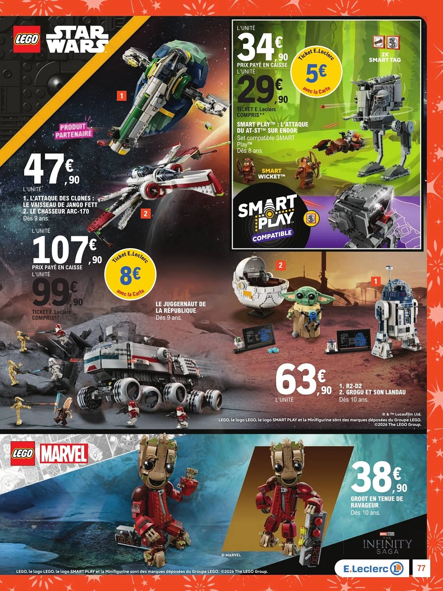 Catalogue E.Leclerc jouets de Noël du 13 octobre au 5 décembre 2026, page 77 sur 128