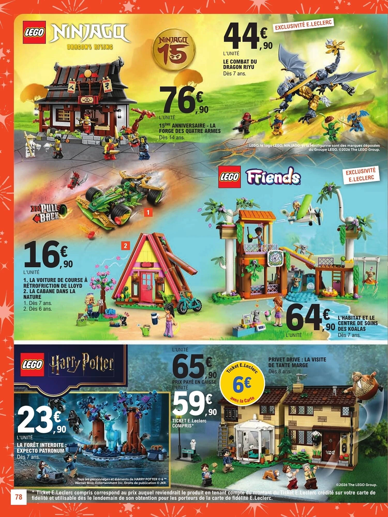 Catalogue E.Leclerc jouets de Noël du 13 octobre au 5 décembre 2026, page 78 sur 128