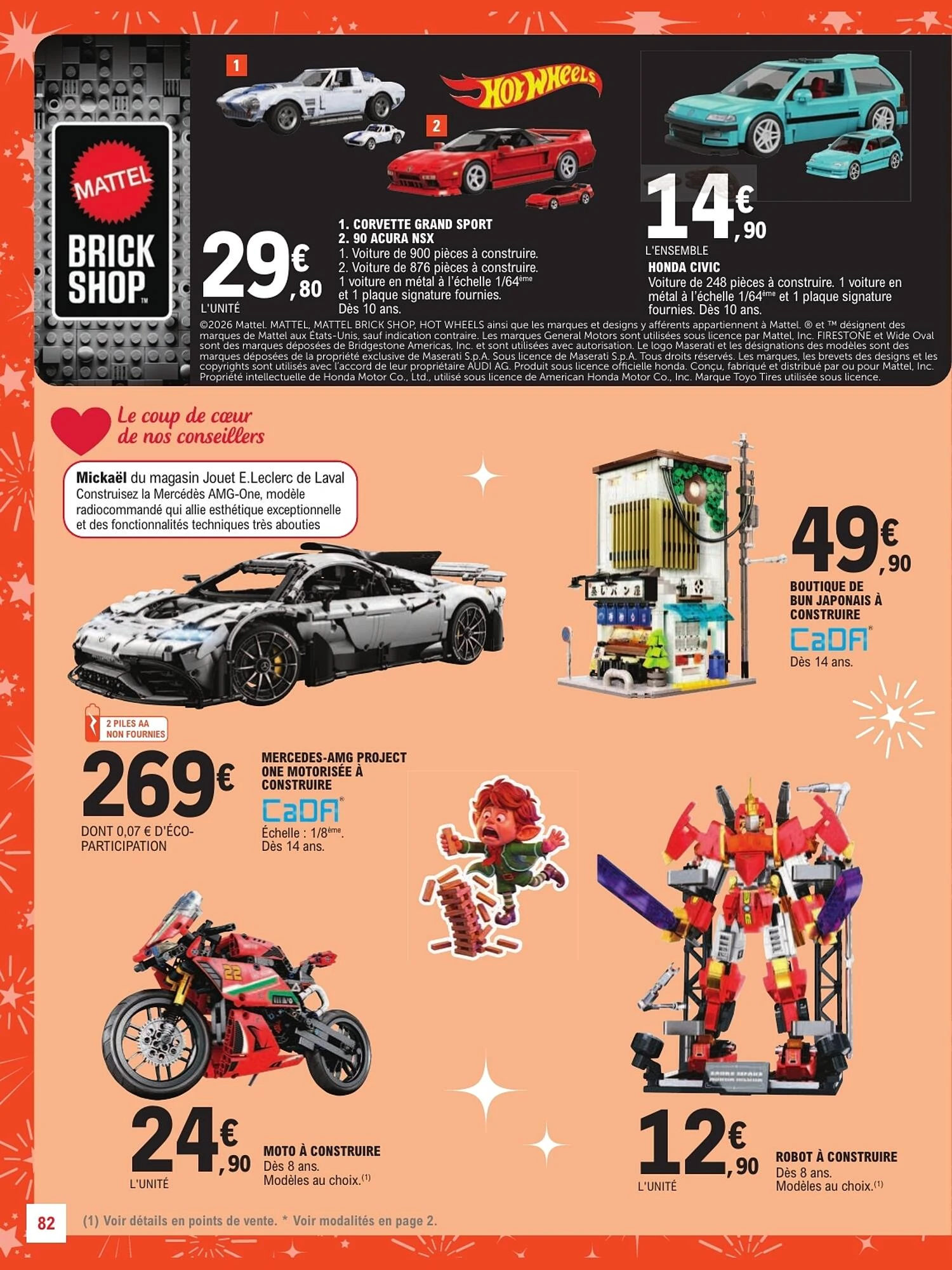 Catalogue E.Leclerc jouets de Noël du 13 octobre au 5 décembre 2026, page 82 sur 128
