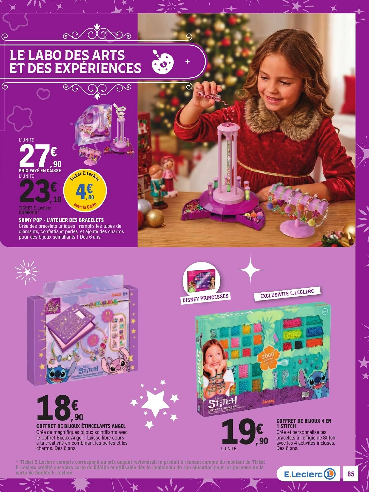 Catalogue E.Leclerc jouets de Noël du 13 octobre au 5 décembre 2026, page 85 sur 128