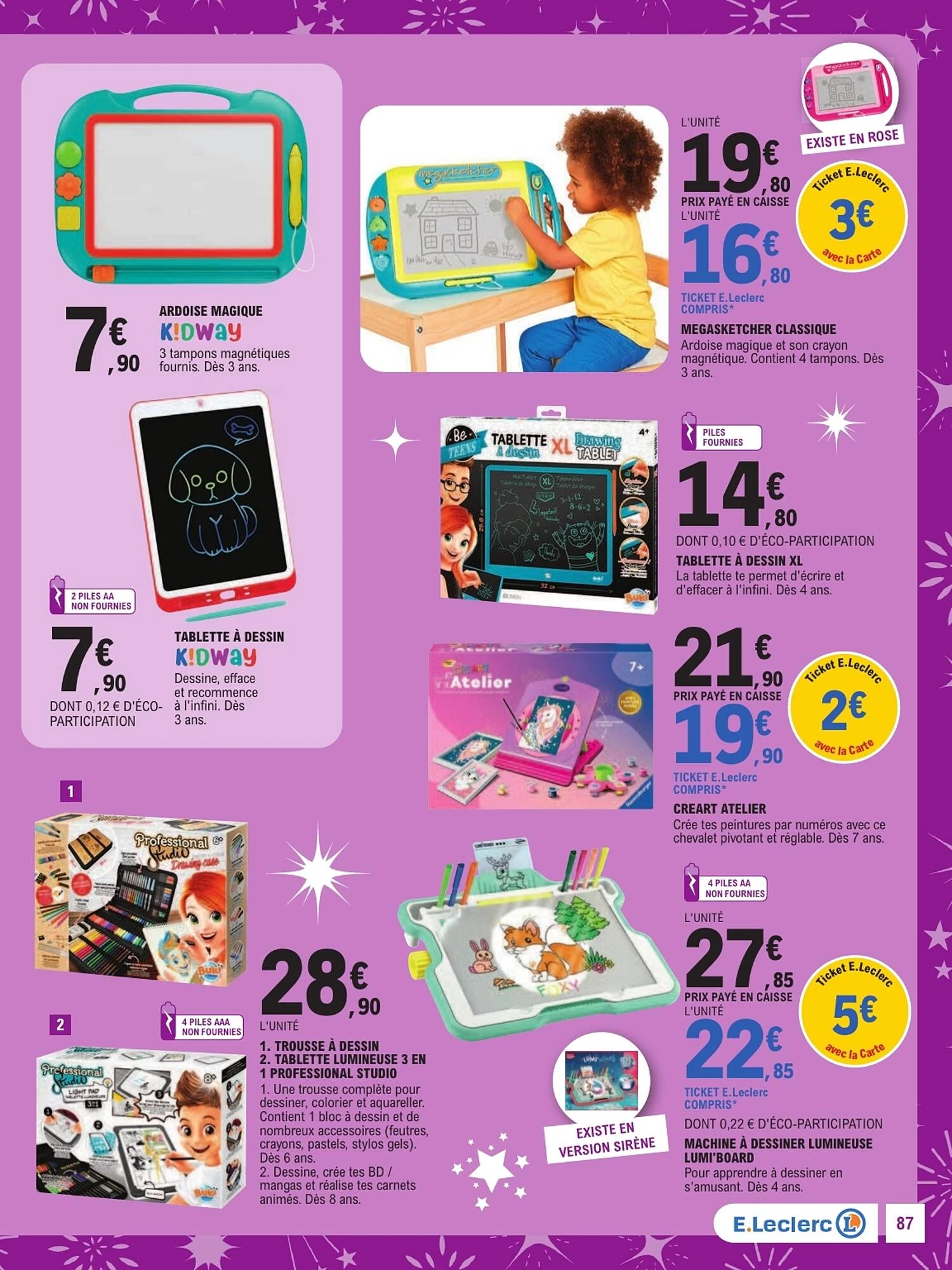 Catalogue E.Leclerc jouets de Noël du 13 octobre au 5 décembre 2026, page 87 sur 128