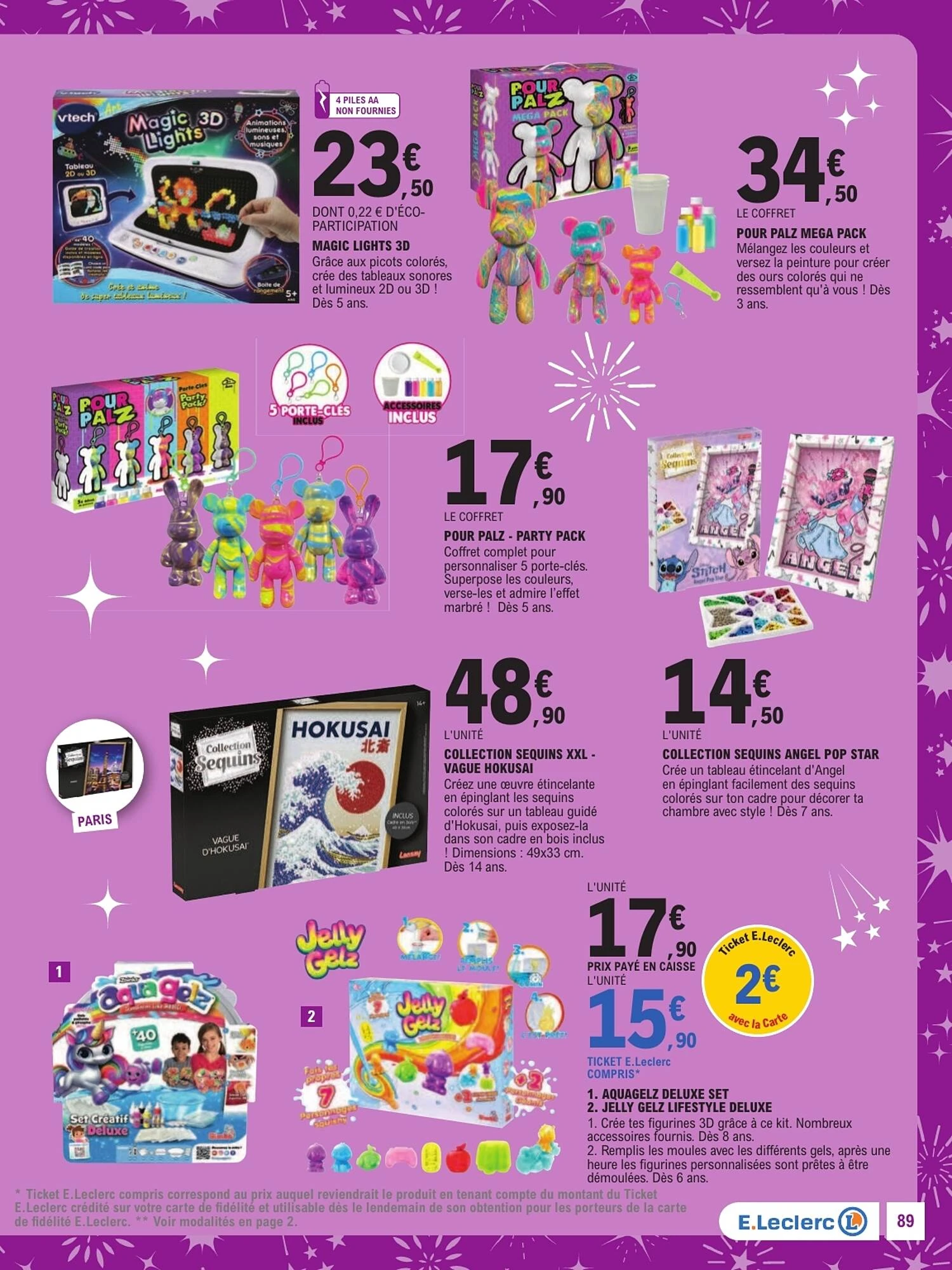 Catalogue E.Leclerc jouets de Noël du 13 octobre au 5 décembre 2026, page 89 sur 128