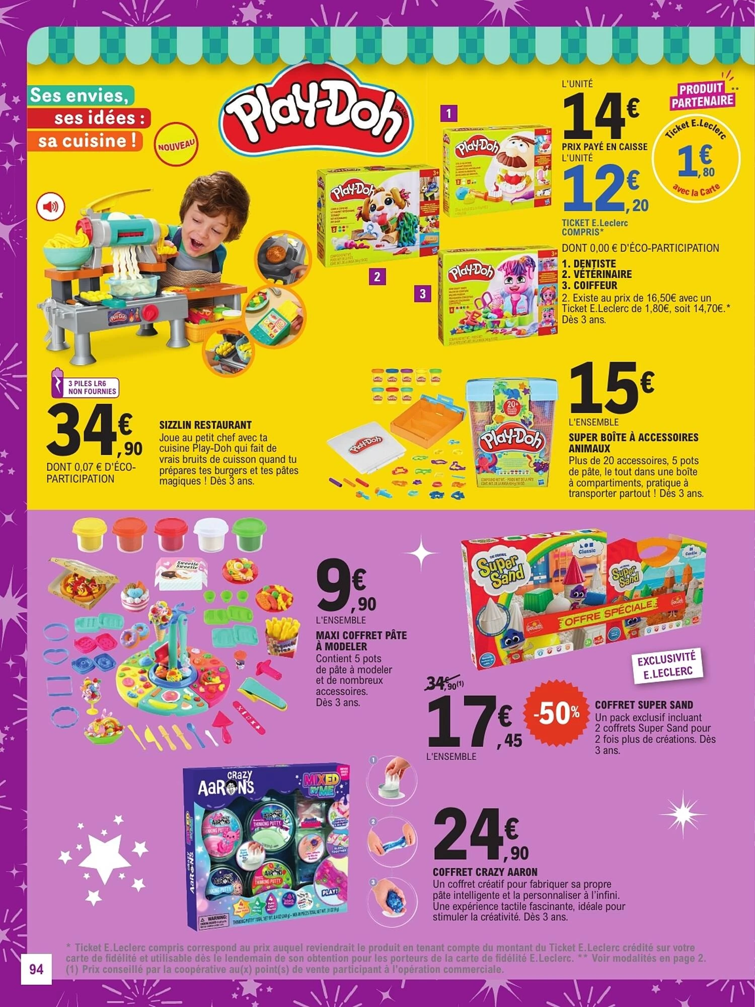 Catalogue E.Leclerc jouets de Noël du 13 octobre au 5 décembre 2026, page 94 sur 128