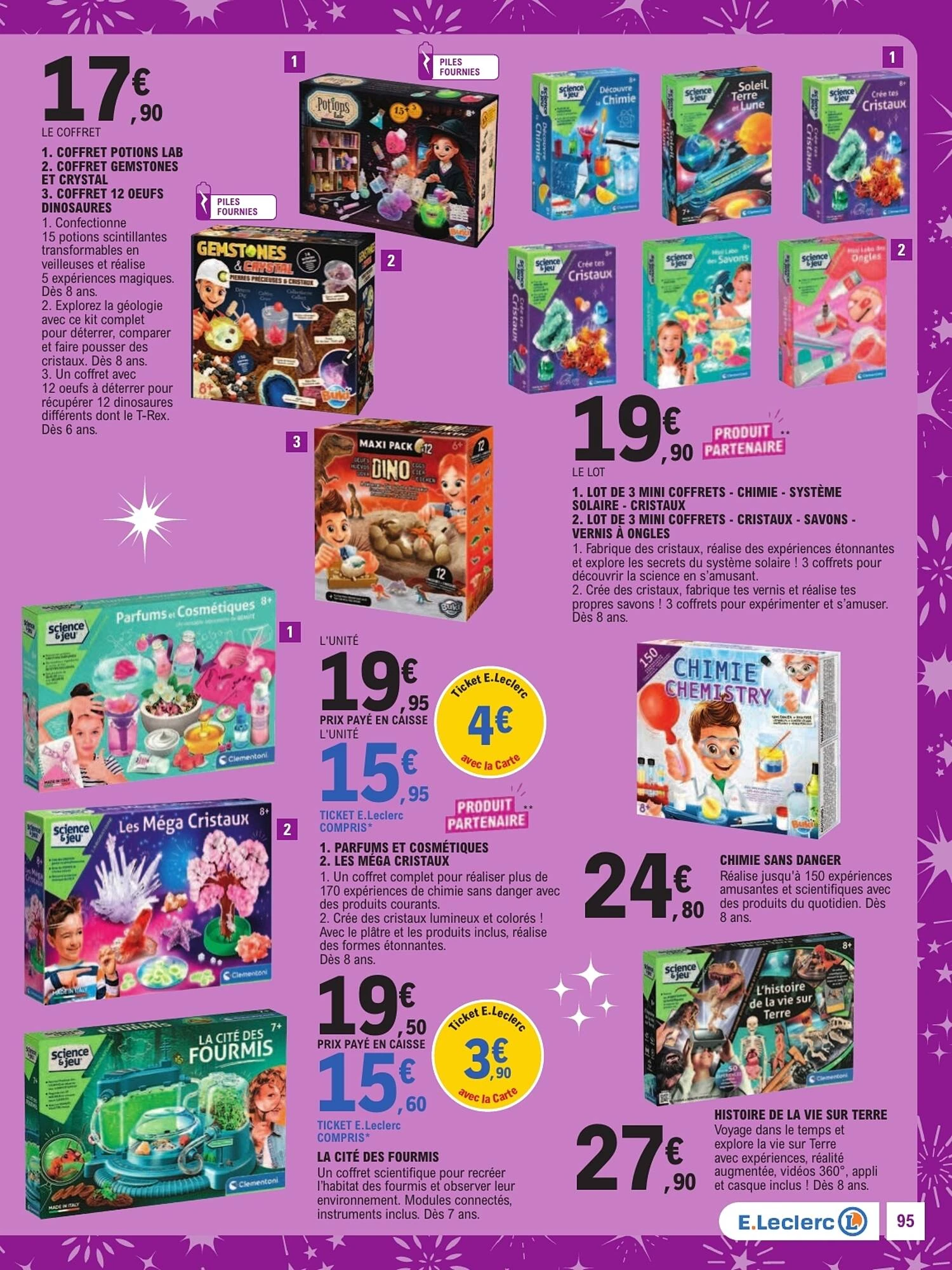 Catalogue E.Leclerc jouets de Noël du 13 octobre au 5 décembre 2026, page 95 sur 128