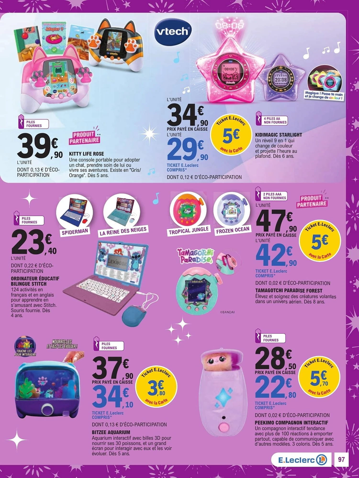 Catalogue E.Leclerc jouets de Noël du 13 octobre au 5 décembre 2026, page 97 sur 128