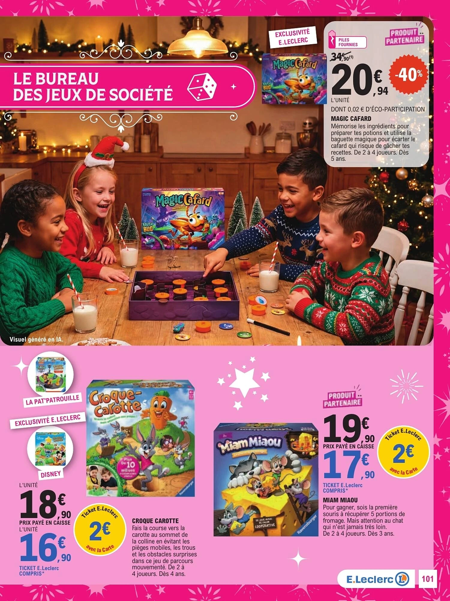 Catalogue E.Leclerc jouets de Noël du 13 octobre au 5 décembre 2026, page 101 sur 128