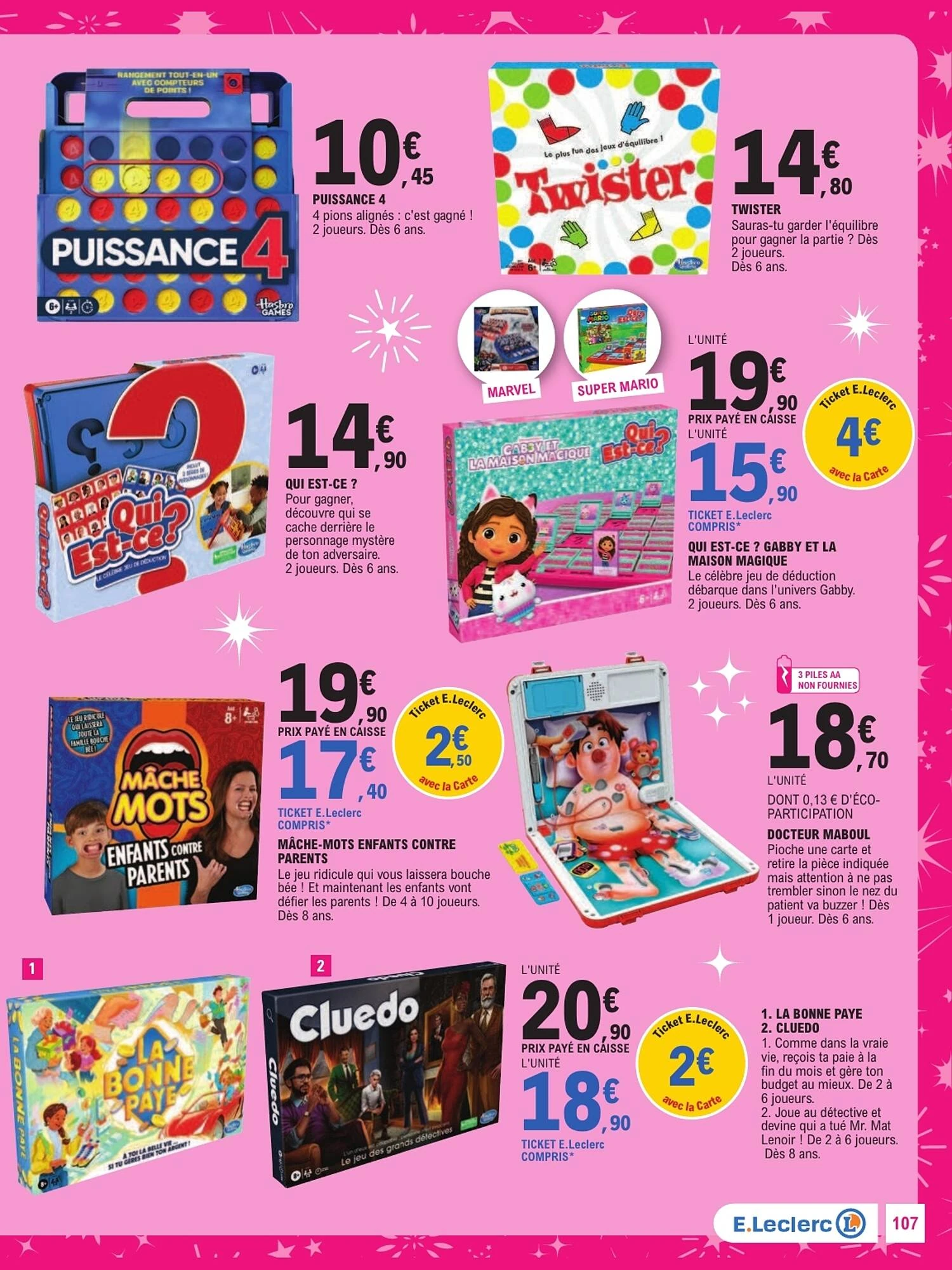 Catalogue E.Leclerc jouets de Noël du 13 octobre au 5 décembre 2026, page 107 sur 128
