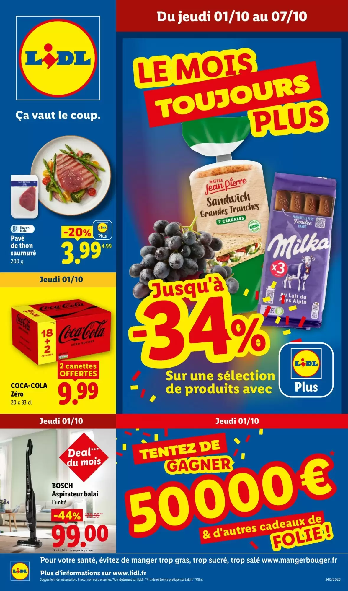Catalogue Lidl du 1er au 7 octobre 2026, page 1 sur 57